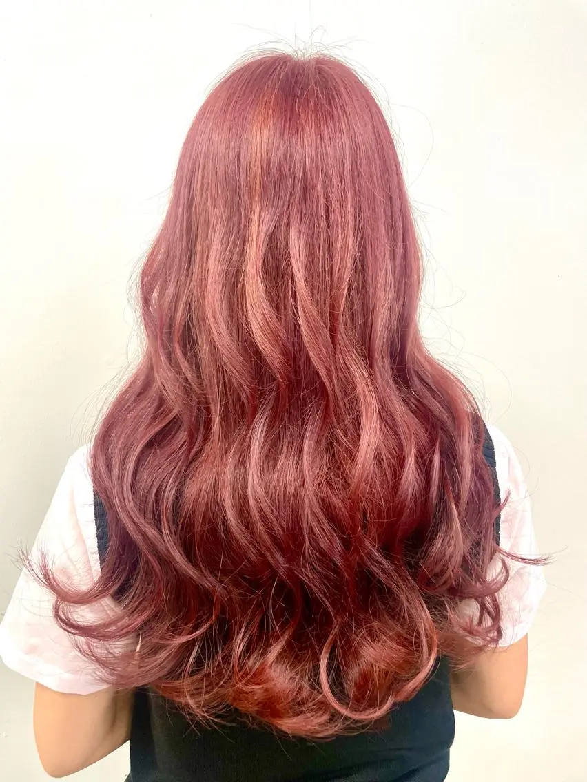 セミロング カラー 色気レイヤー& ショートはお任せ🌟のヘアスタイル