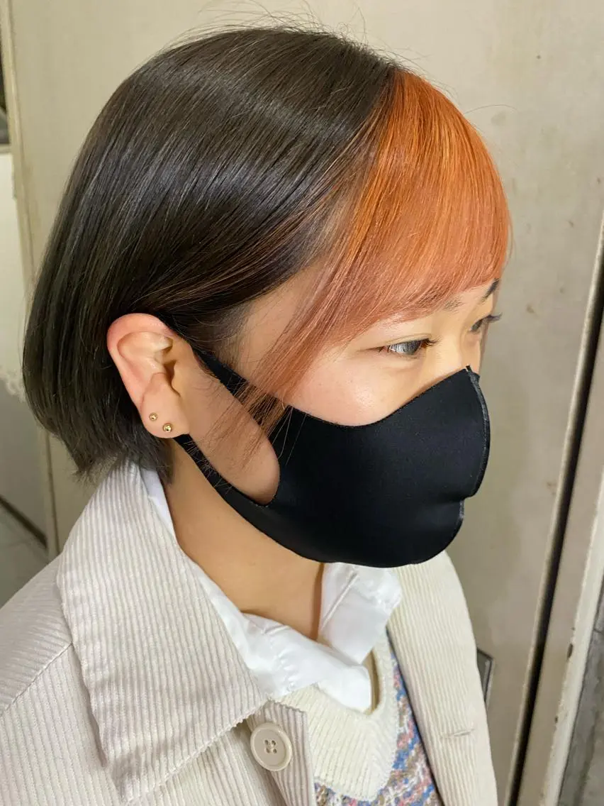 ショート カラー デザインカラー 清村 和音のヘアスタイル