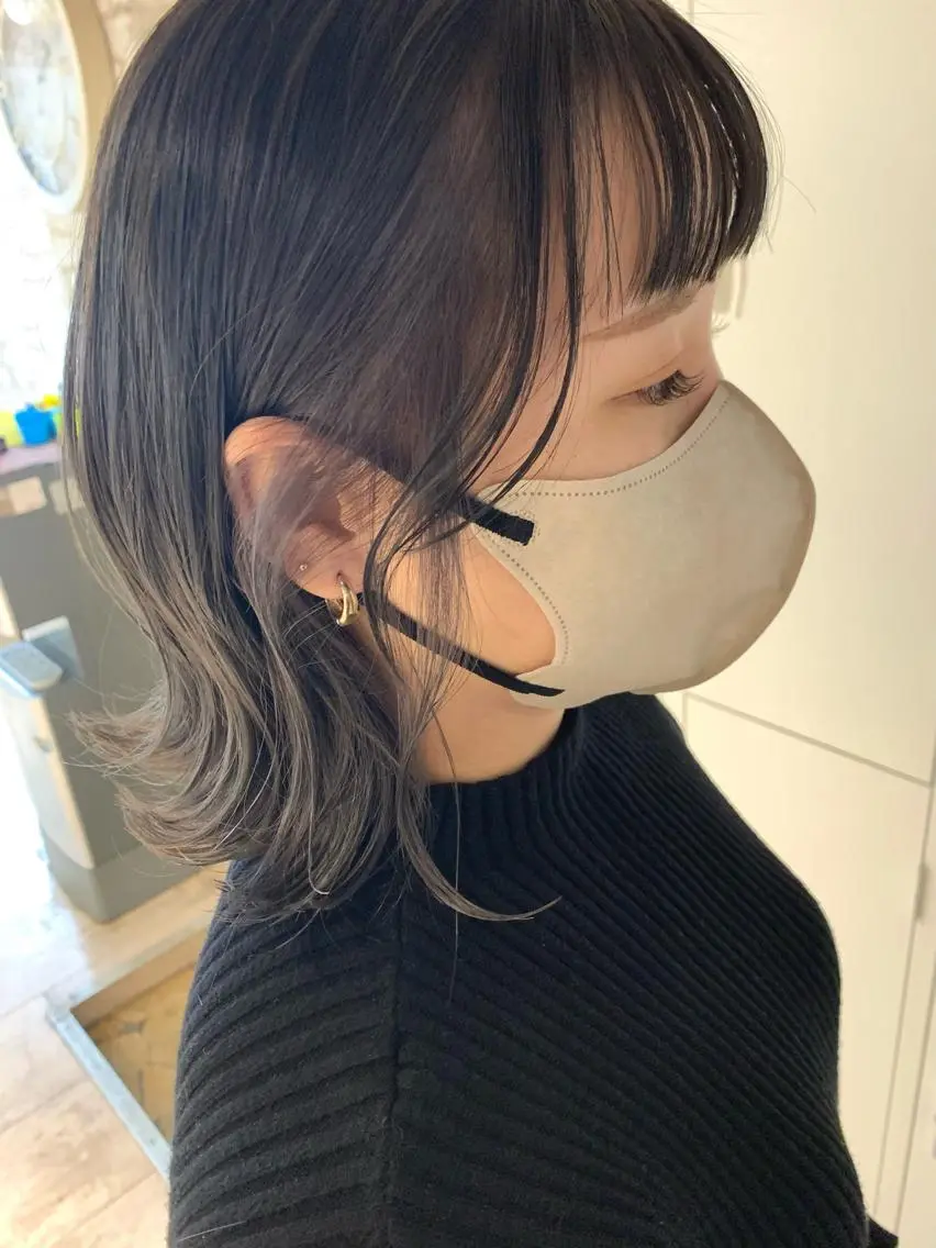 ミディアム ヘアカラー ✨ハイトーン✨艶髪 ✨髪質改善✨和田のヘアスタイル