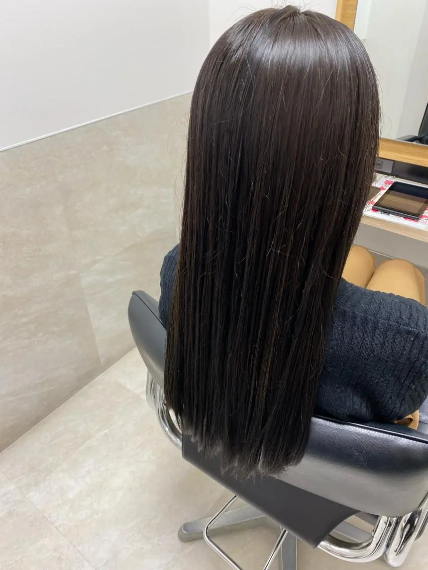 ロング 美髪クリエーター テラダタエコのヘアスタイル