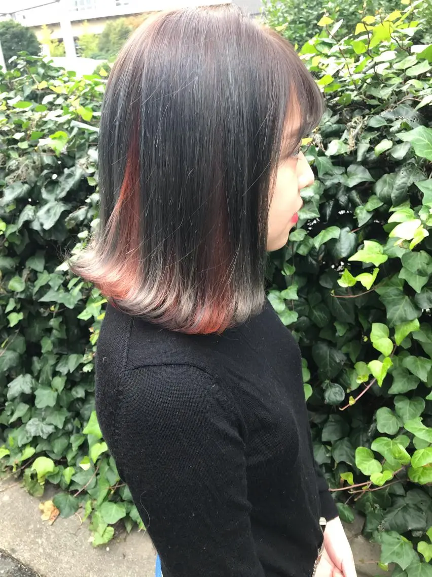 ミディアム カラー 🧡色落ちまで2度 楽しめる🧡ヨシキのヘアスタイル