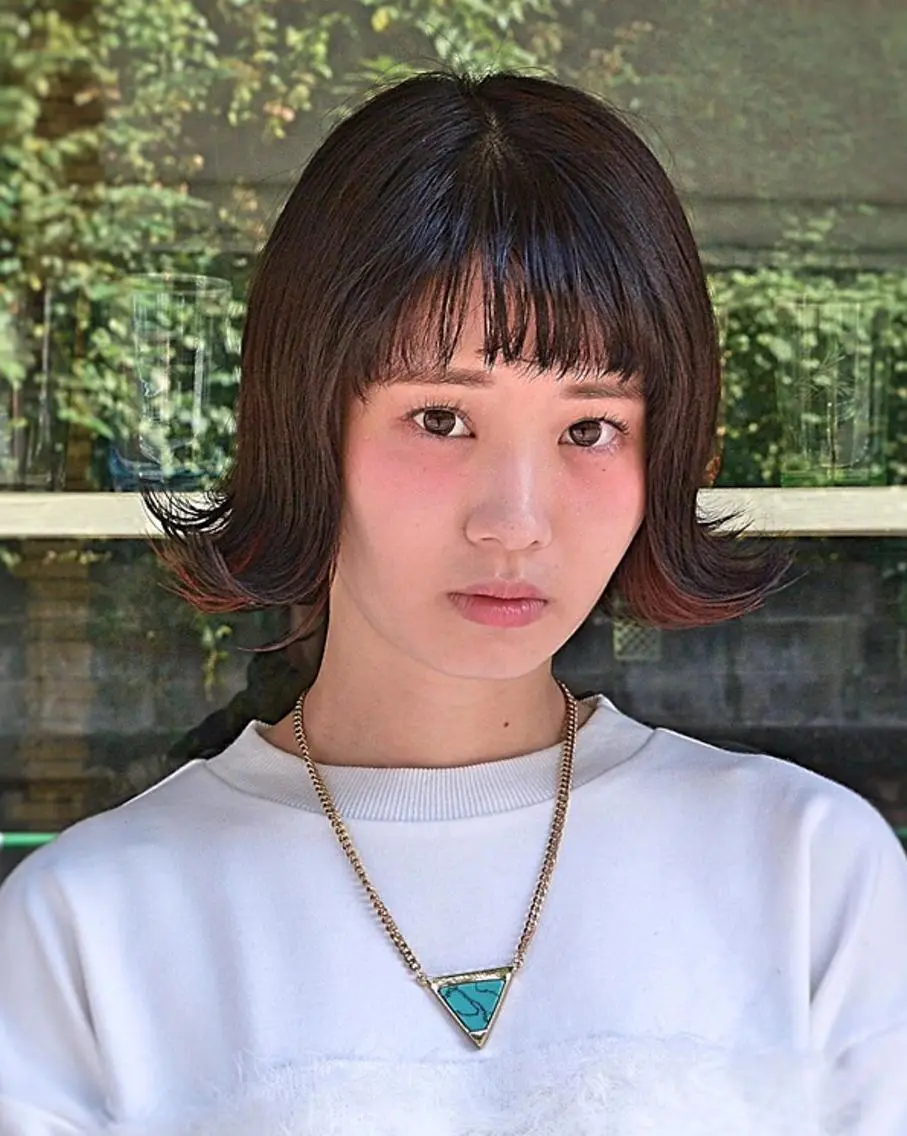 ショート カラー 榎本 稔久のヘアスタイル