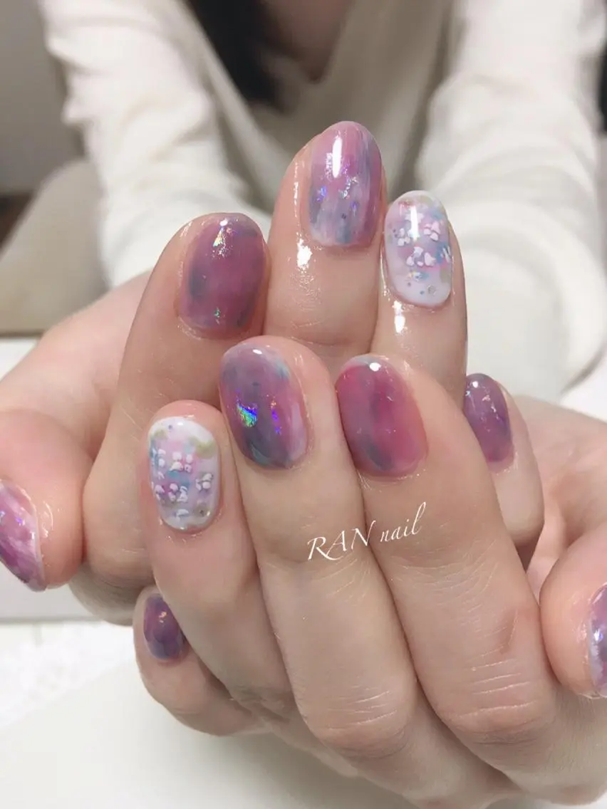 ネイル ハンドネイル フットネイル RAN nailのネイルデザイン