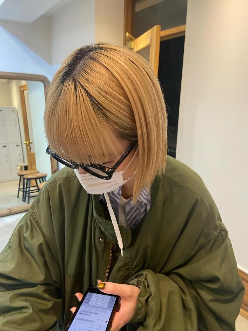 カラー なかむら ゆきのヘアスタイル