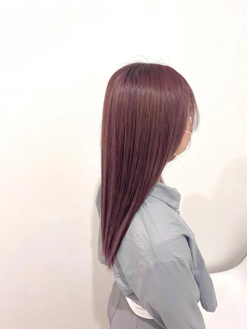 ロング カラー 大森 壱成のヘアスタイル
