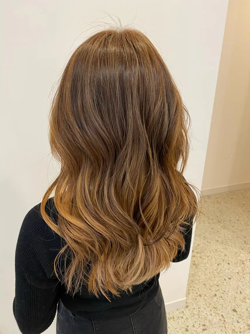 ロング 藤原 克宏のヘアスタイル