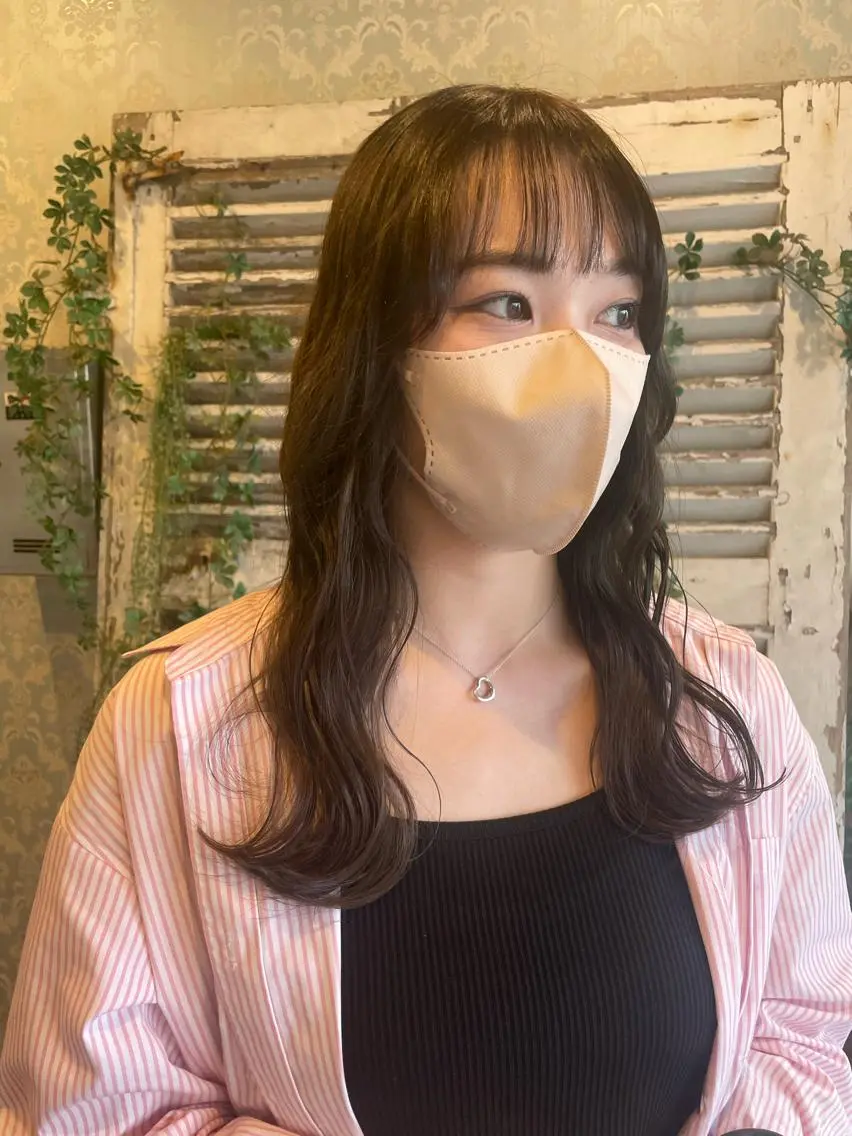 ロング カラー 似合わせヘア/ 大久保  詩月のヘアスタイル