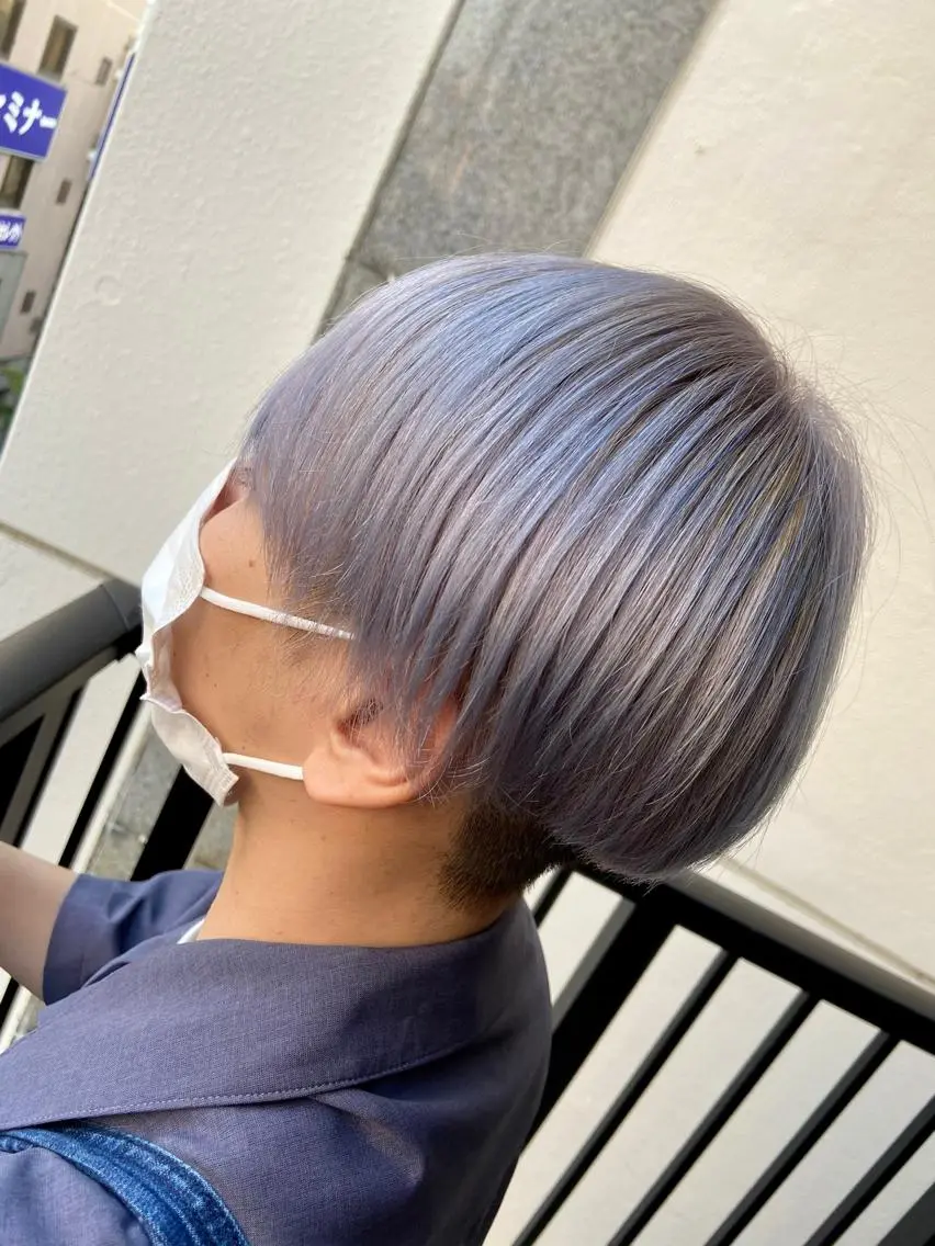 メンズ メンズブリーチ カット ヘアカラー トリートメント 🌟代表 Yuito🌟のヘアスタイル