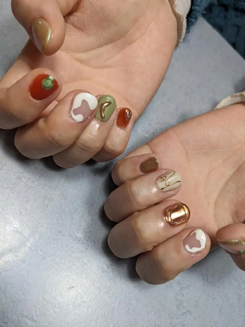 ネイル ニュアンスネイル ハンドネイル Nail SIRANGANAのネイルデザイン