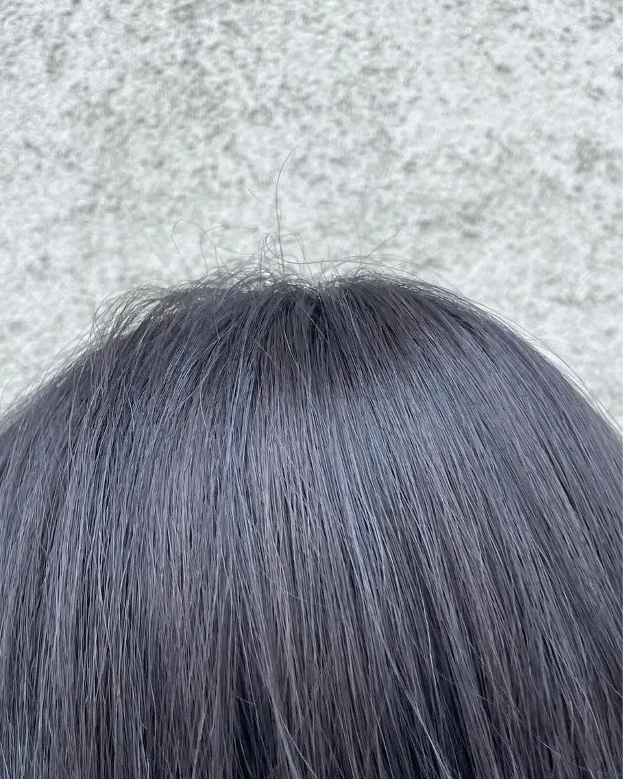 カラー ダークグレー 五十嵐 雄毅のヘアスタイル