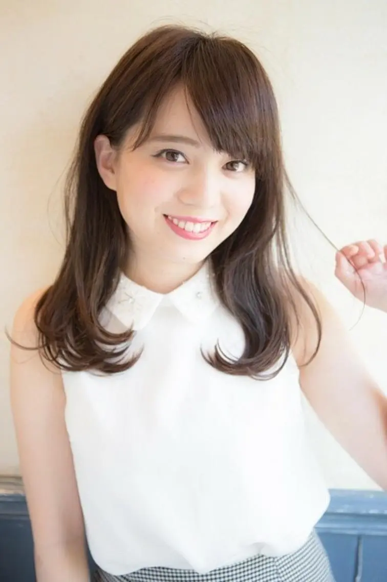 ミディアム カラー ベージュカラー 🌟艶髪カラー 🌟サイトウのヘアスタイル