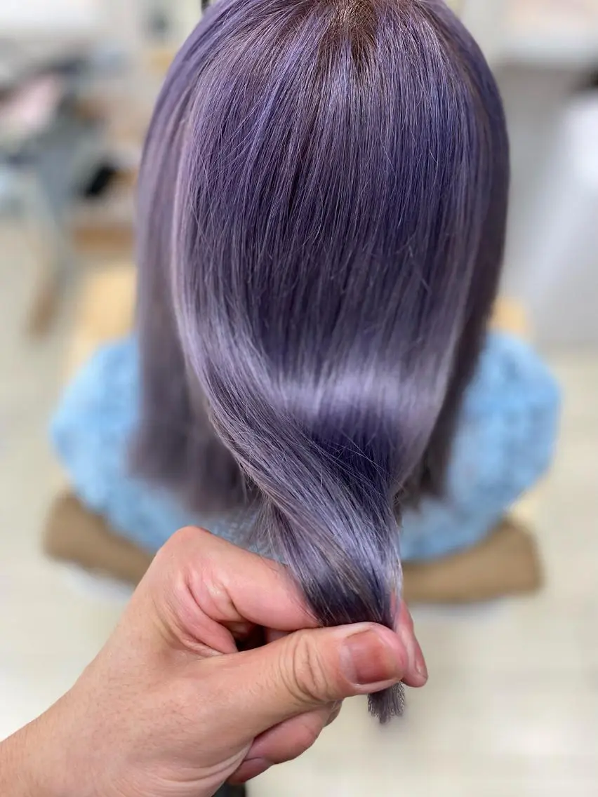 ミディアム カラー パーマ ヘアアレンジ メンズ キッズ ネイル マツエク・マツパ アイブロウ ヘアカラー トリートメント 🧡可愛い色落ち🧡 ハイトーン特化🧡のヘアスタイル