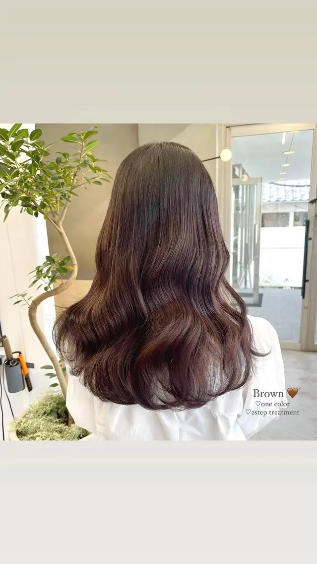 ロング カラー ブラウンカラー ayaka♡ 柔らかカラーのヘアスタイル