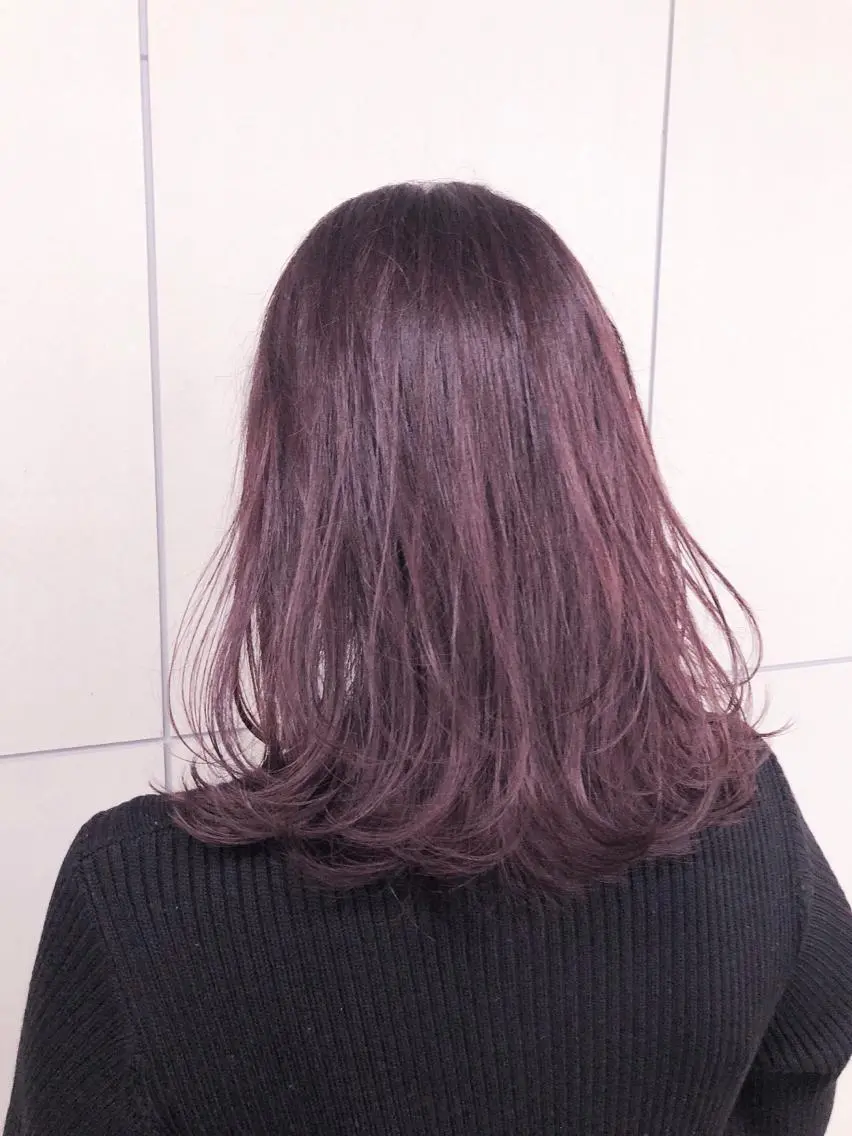 ミディアム トリートメント クリスマス 【愛され小顔カット】 YOSHIKIのヘアスタイル