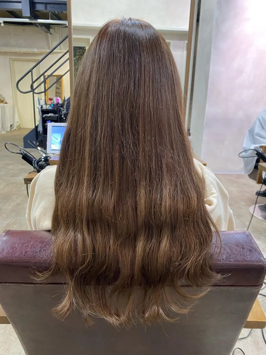 ロング カラー シールエクステ エクステ ロング ミニモお気に入り数 No.1宍戸雄弥のヘアスタイル