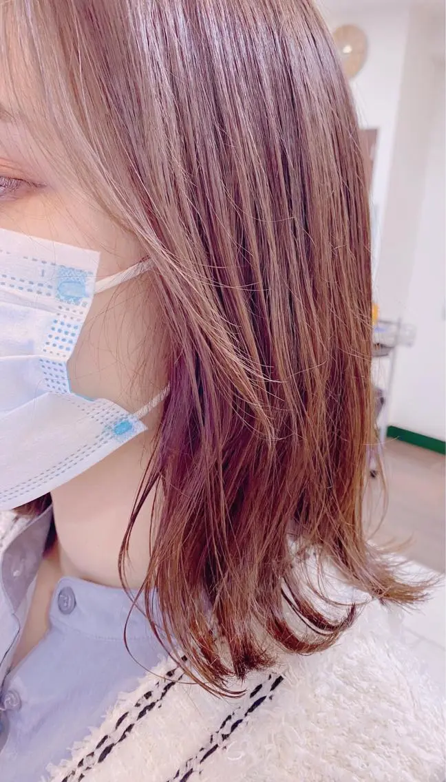 ミディアム 🎀透明感ナチュラル ガーリー🎀yuhiのヘアスタイル