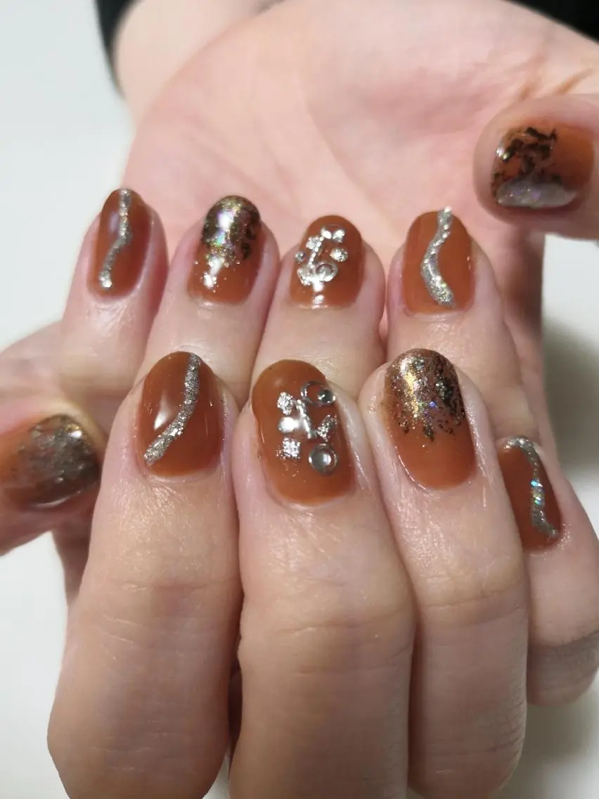 ネイル 持ち込み ハンドネイル Nailsalon WAO!!!のネイルデザイン
