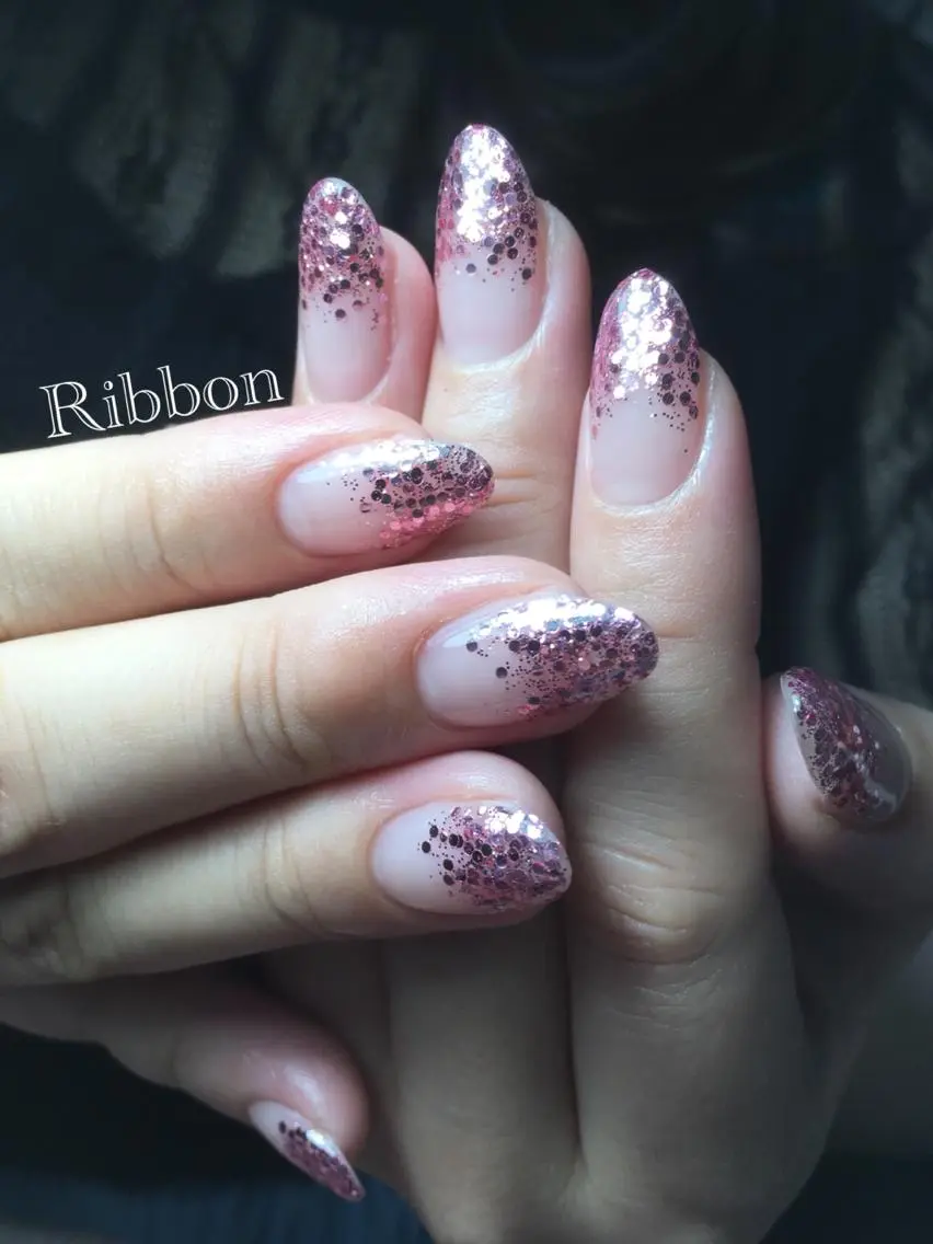 ネイル ラメ(グリッター) トップネイリスト Ribbon立川店のネイルデザイン