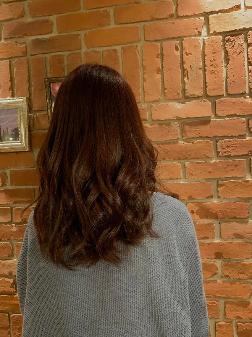 ロング 韓国スタイル🇰🇷 annaのヘアスタイル