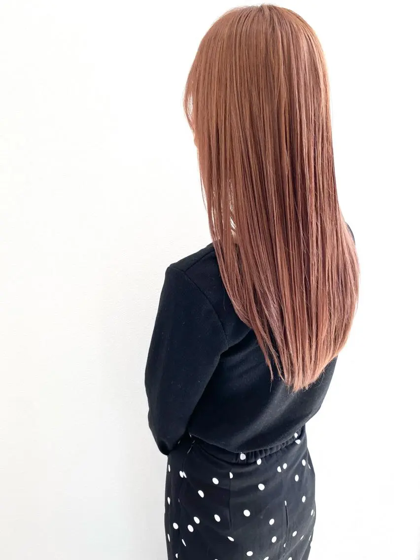 ロング ヘアカラー MYRTLE TSUNODAのヘアスタイル