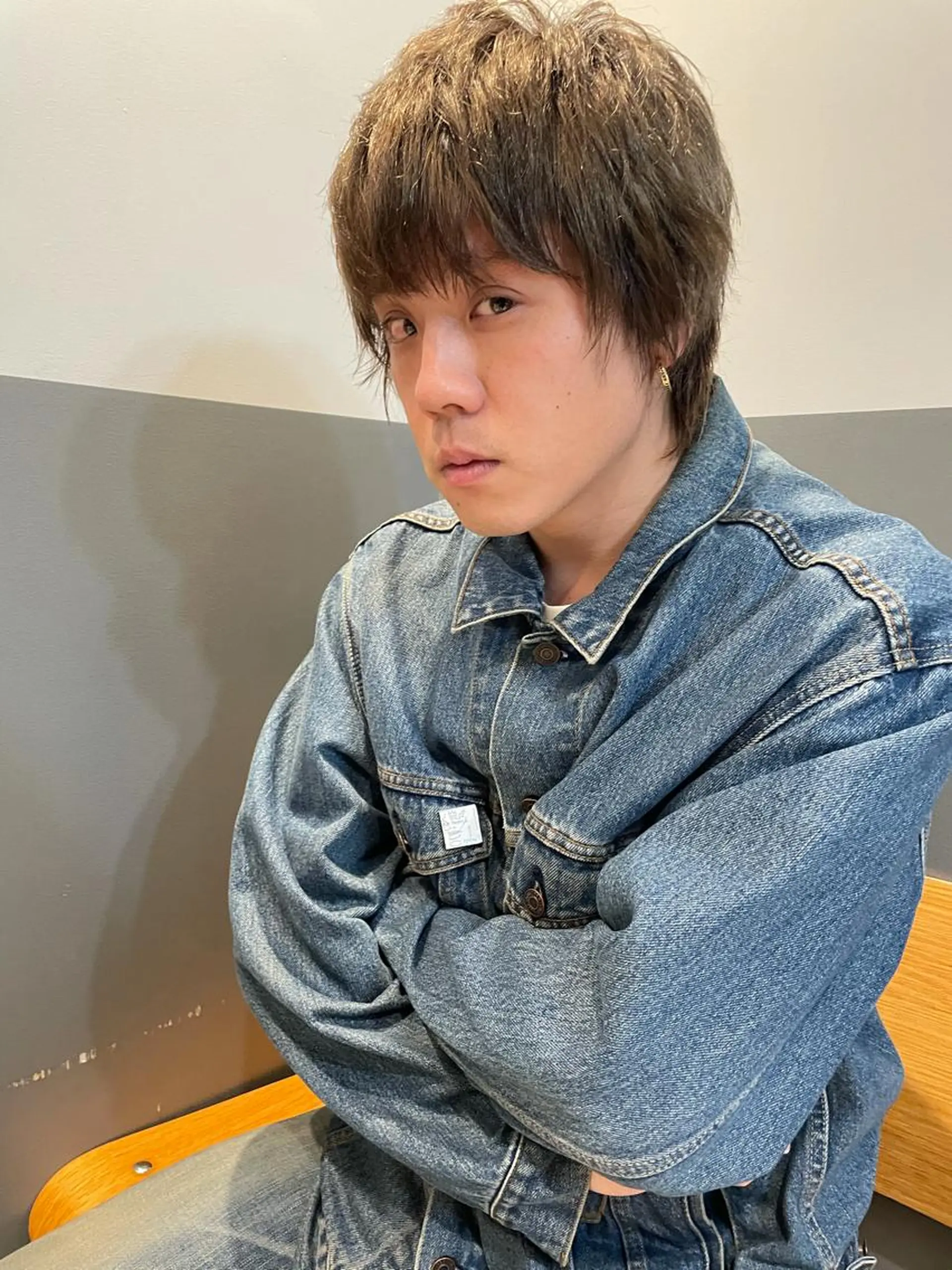 ショート カラー メンズ カット ヘアカラー トリートメント 優作 〜圧倒的信頼〜のヘアスタイル