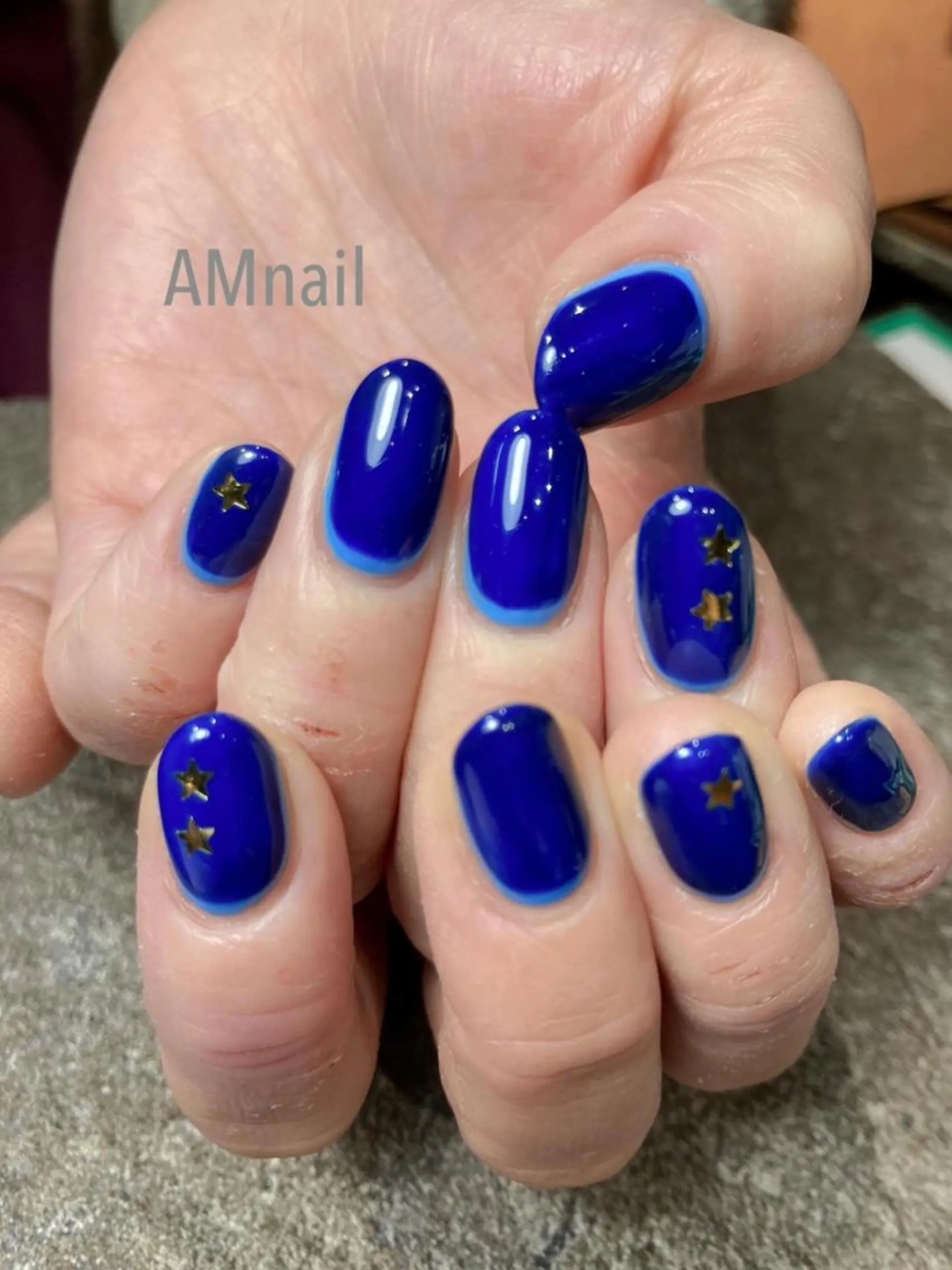 ネイル アートネイル 持ち込み ハンドネイル Am:nail 柏 SUE（スゥ）のネイルデザイン