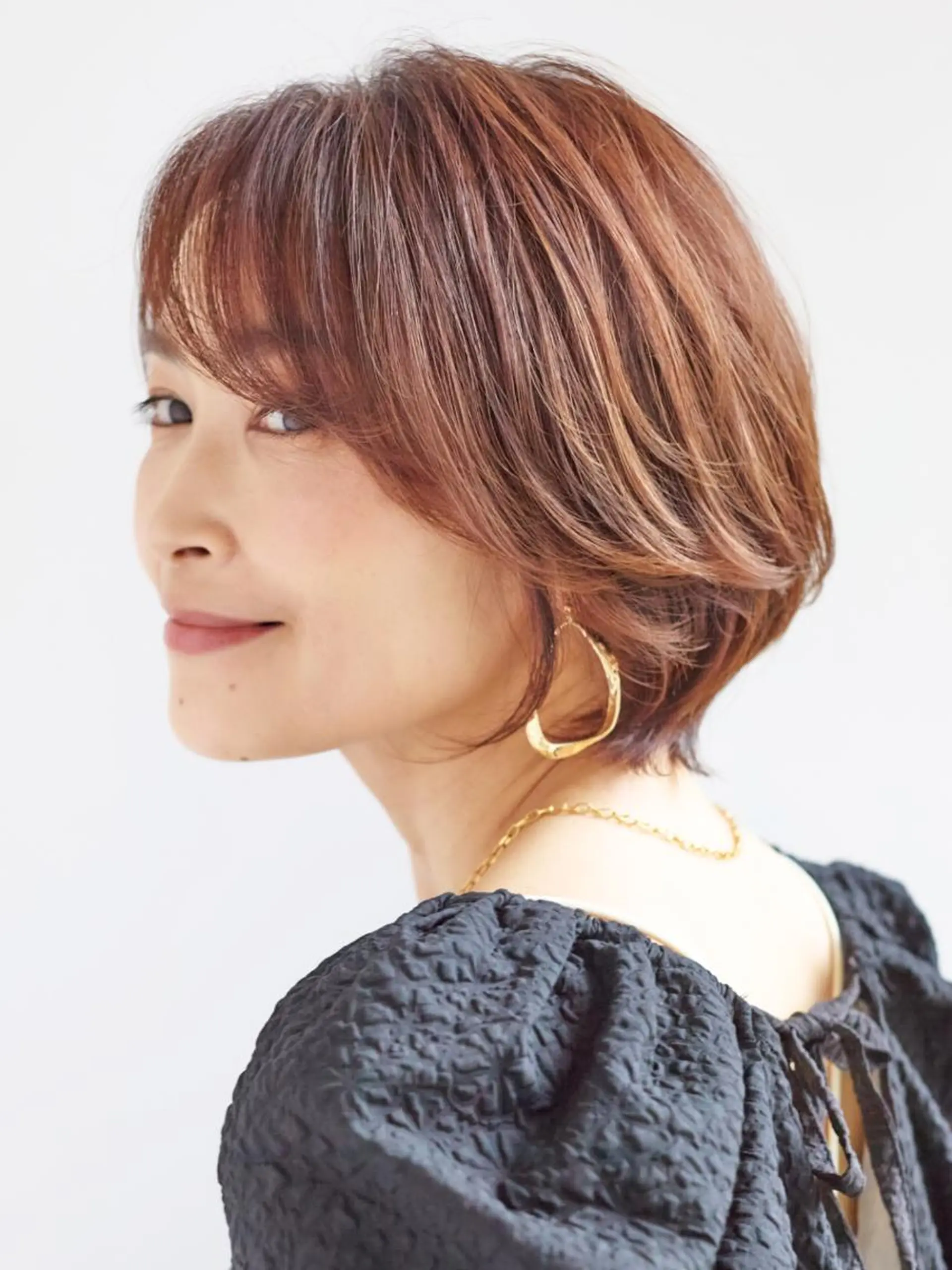 ショート カラー ヘアカラー Ash 店長 木村 和人のヘアスタイル
