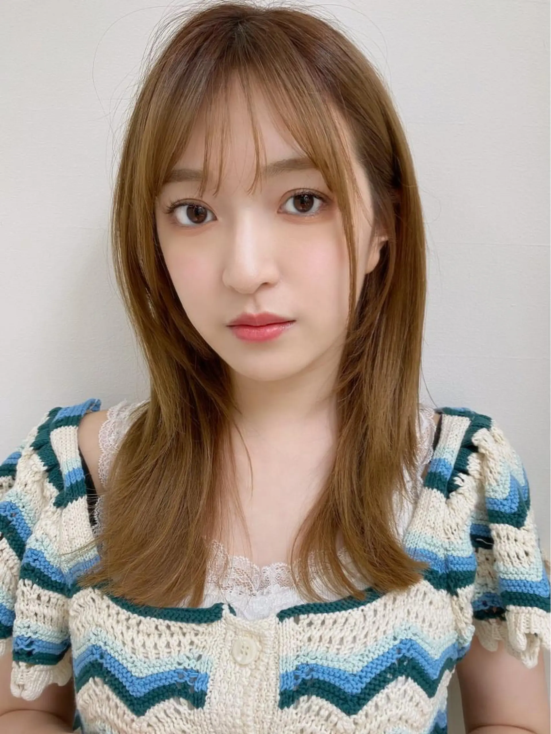 セミロング カラー 🪭risa 暖色/レイヤー🪭のヘアスタイル