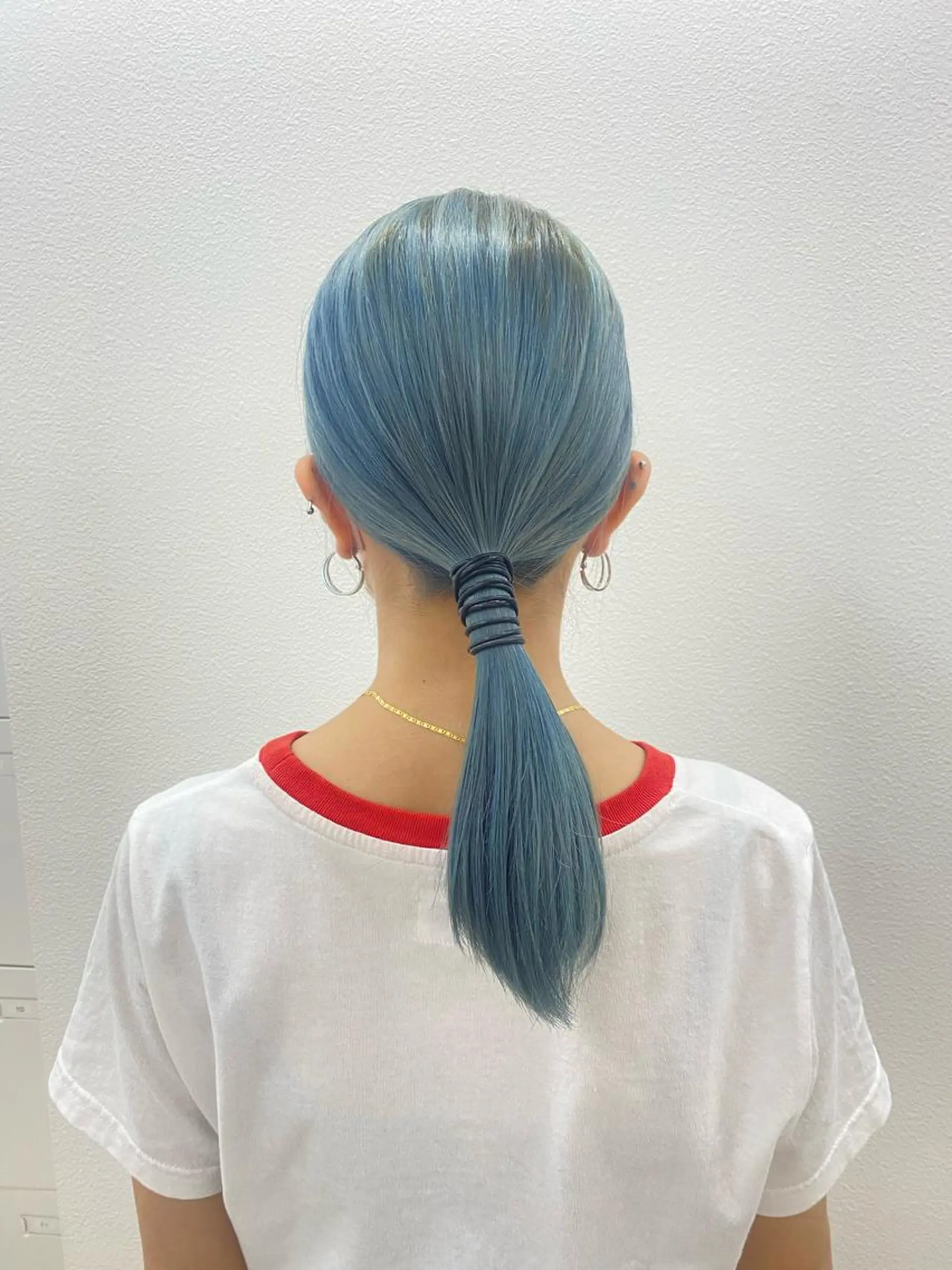 ミディアム カラー ブリーチ funa/京都河原町 /艶髪/暖色のヘアスタイル