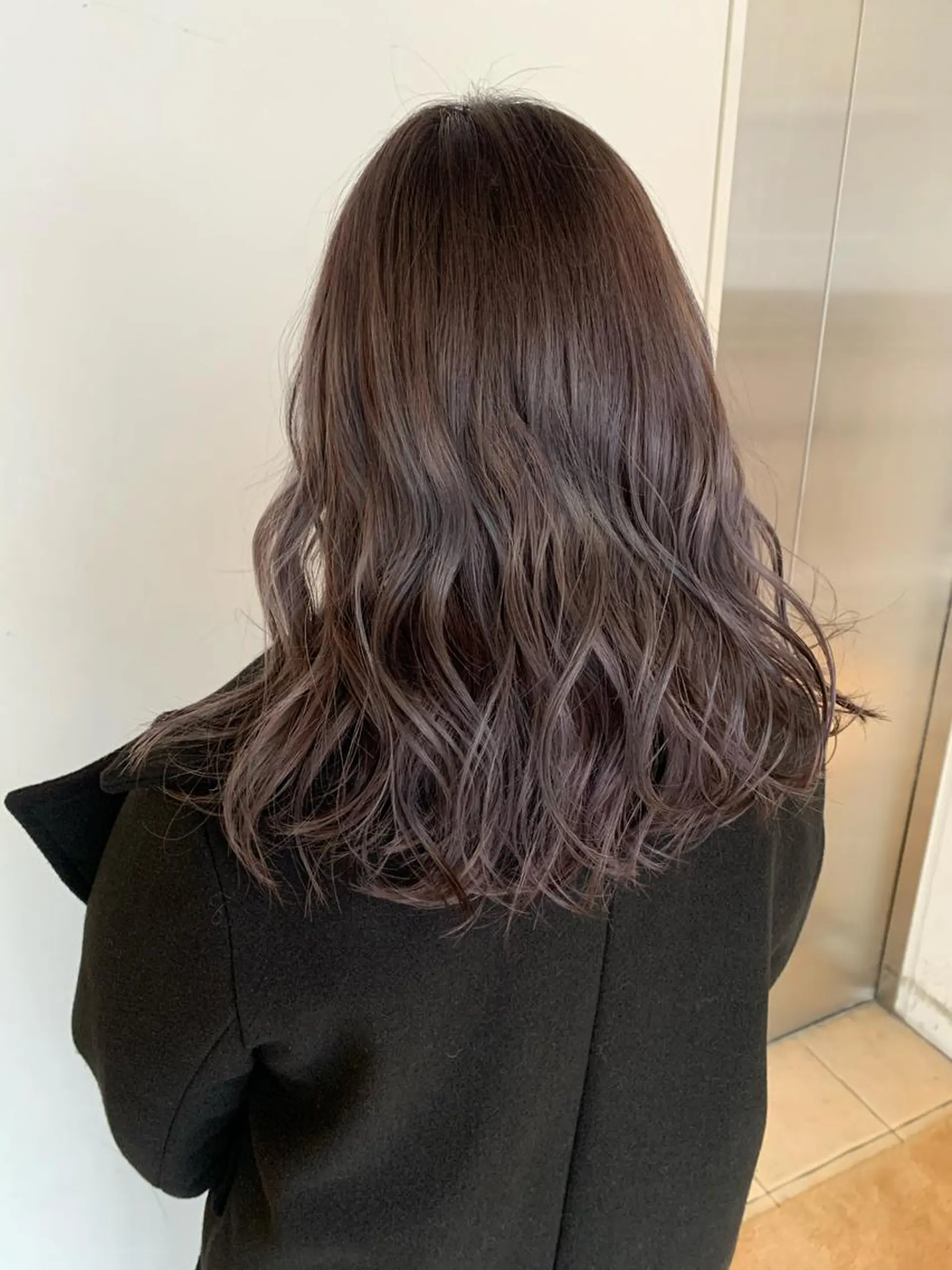 ミディアム カラー グラデーションカラー 心斎橋なんば 大野竜輝のヘアスタイル