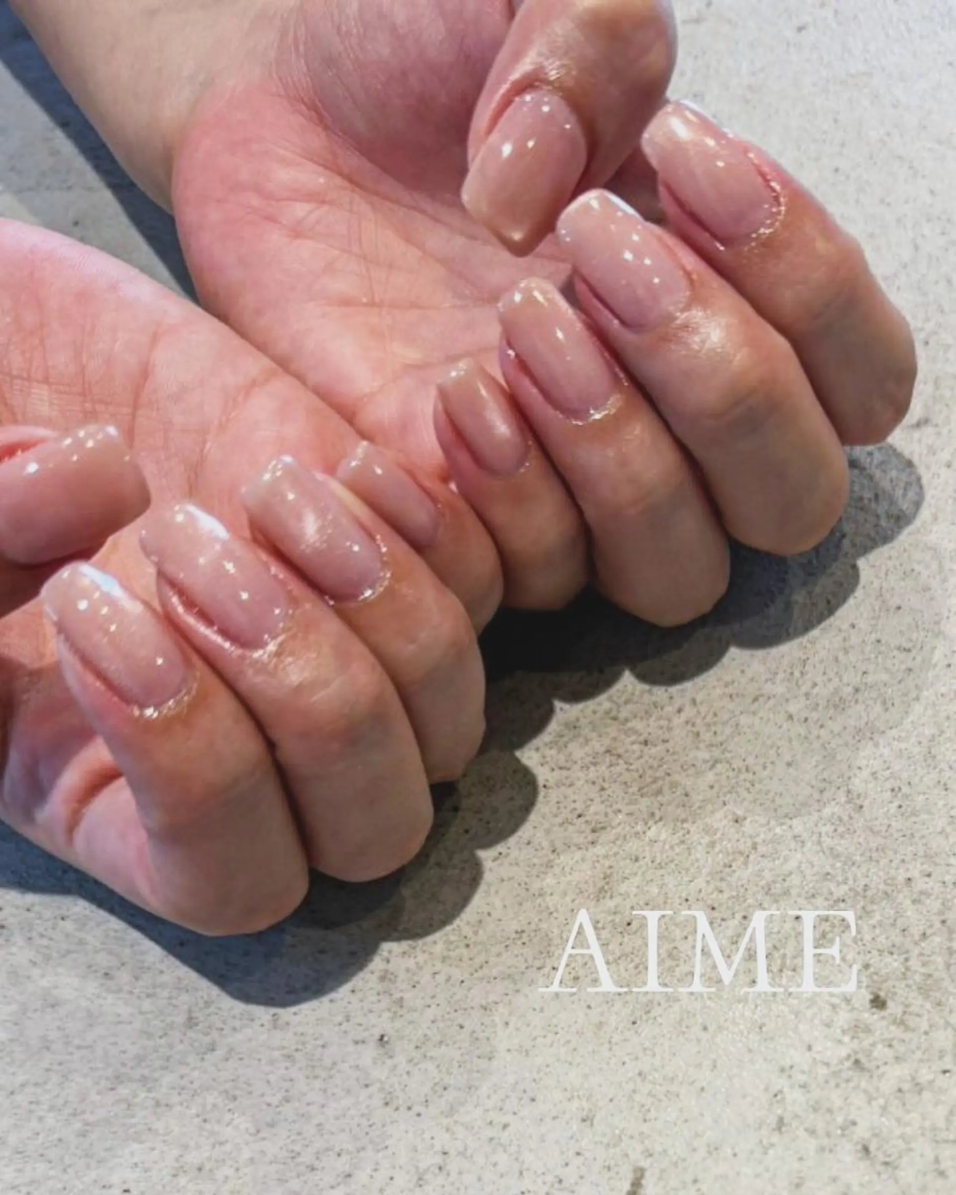 ネイル アートネイル ハンドネイル AIME （momo）のネイルデザイン