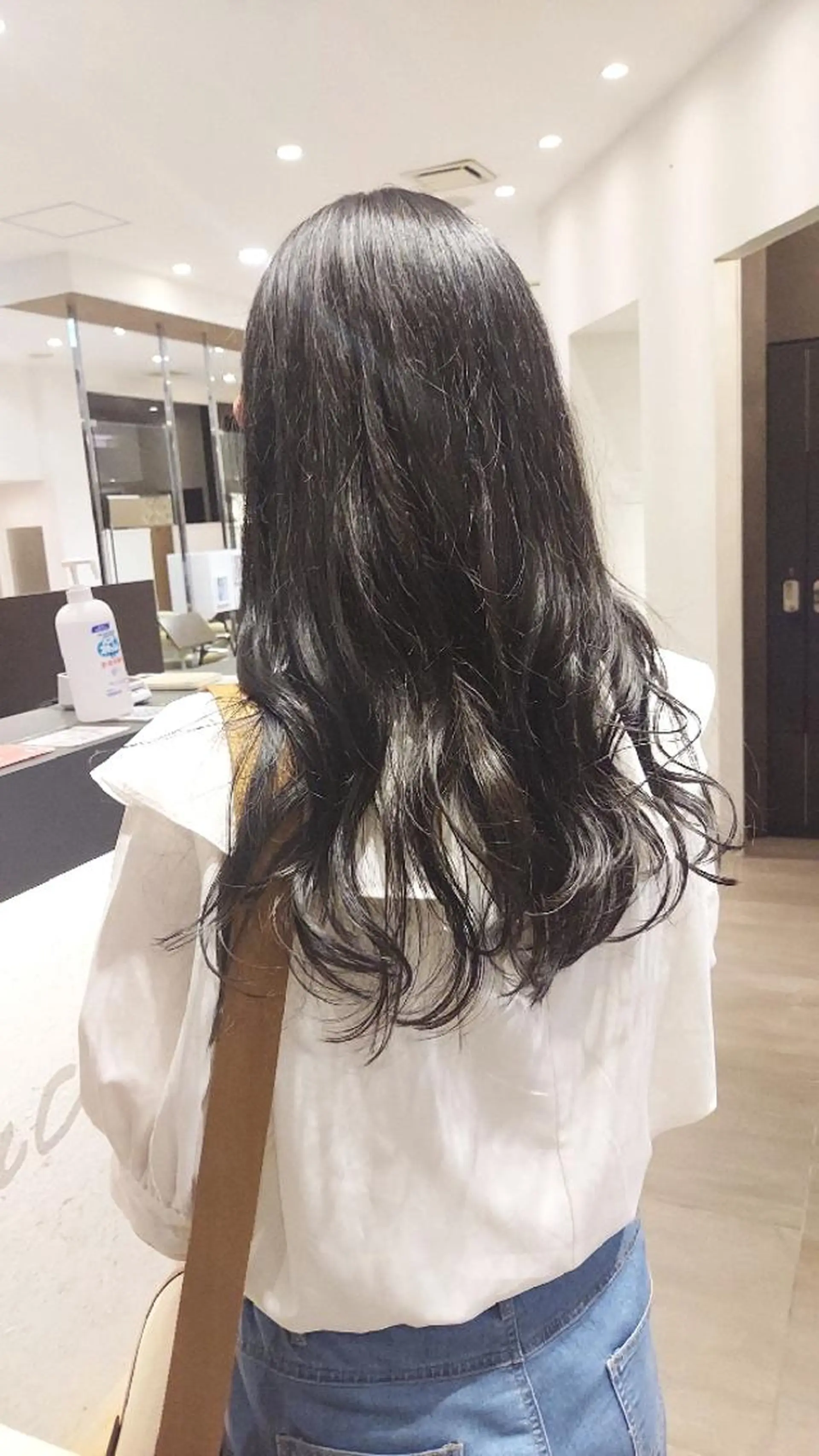 ロング カラー 髪質改善/ハイトーン /デザイン見正 恵弥のヘアスタイル