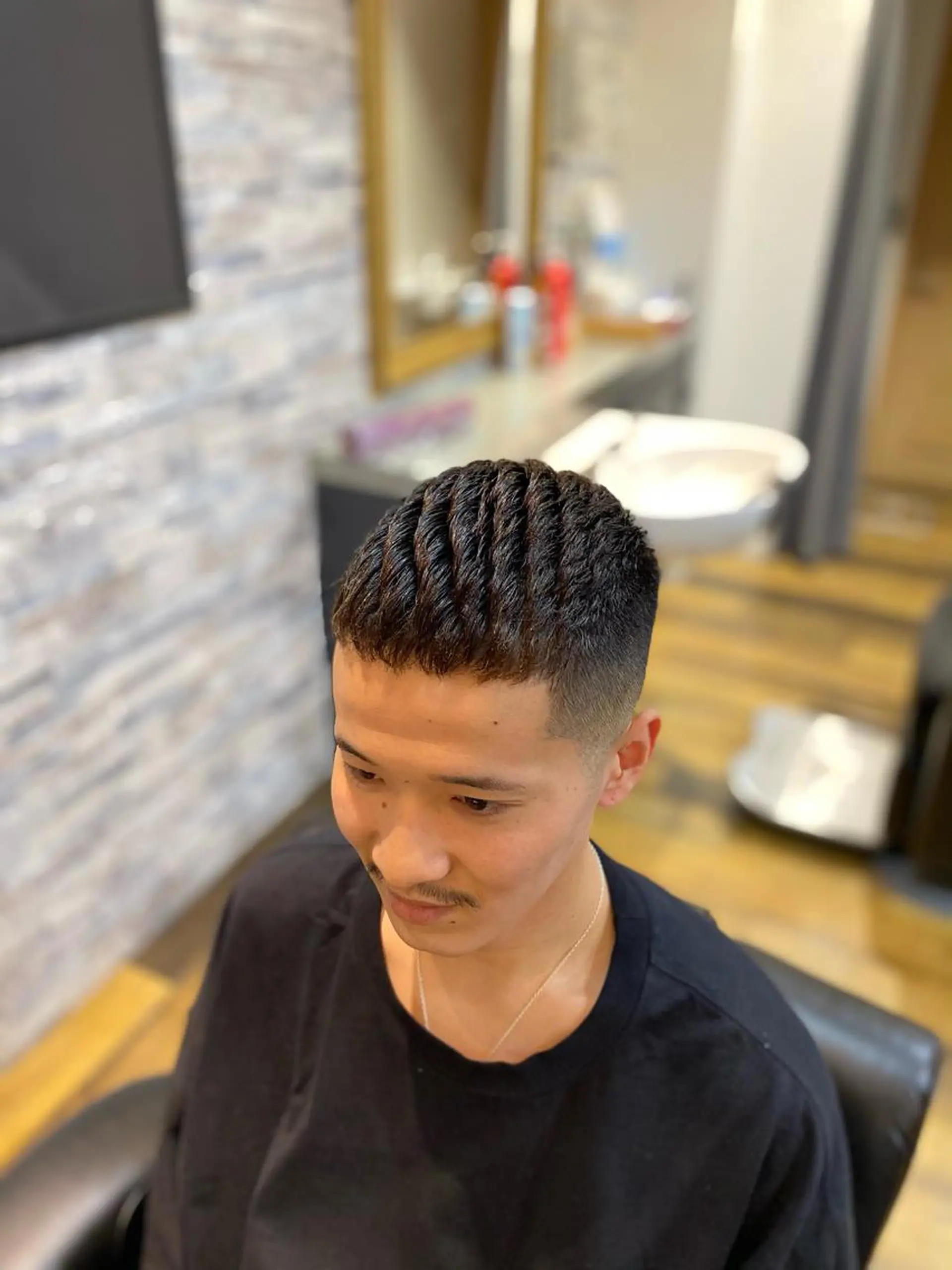 メンズ カット パーマ grow hair works所属・🔥無料メンズカット /パーマ🔥奥山のヘアスタイル