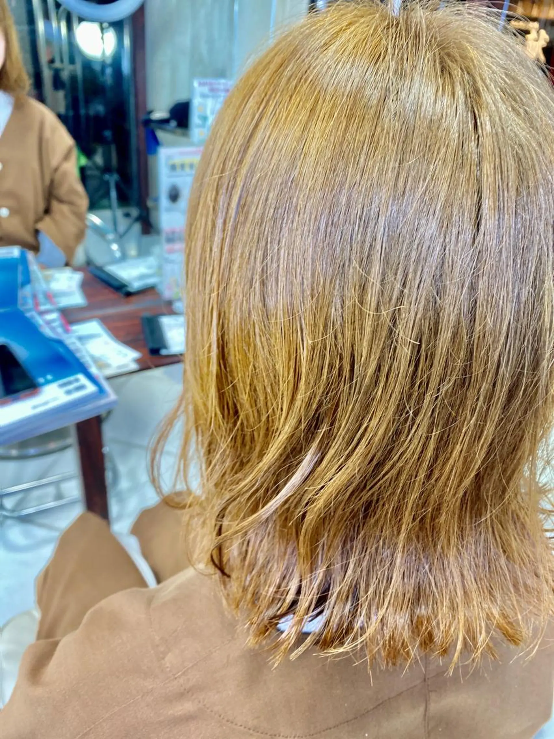 ミディアム カラー 髪質改善/縮毛矯正 今井ノブヤスのヘアスタイル