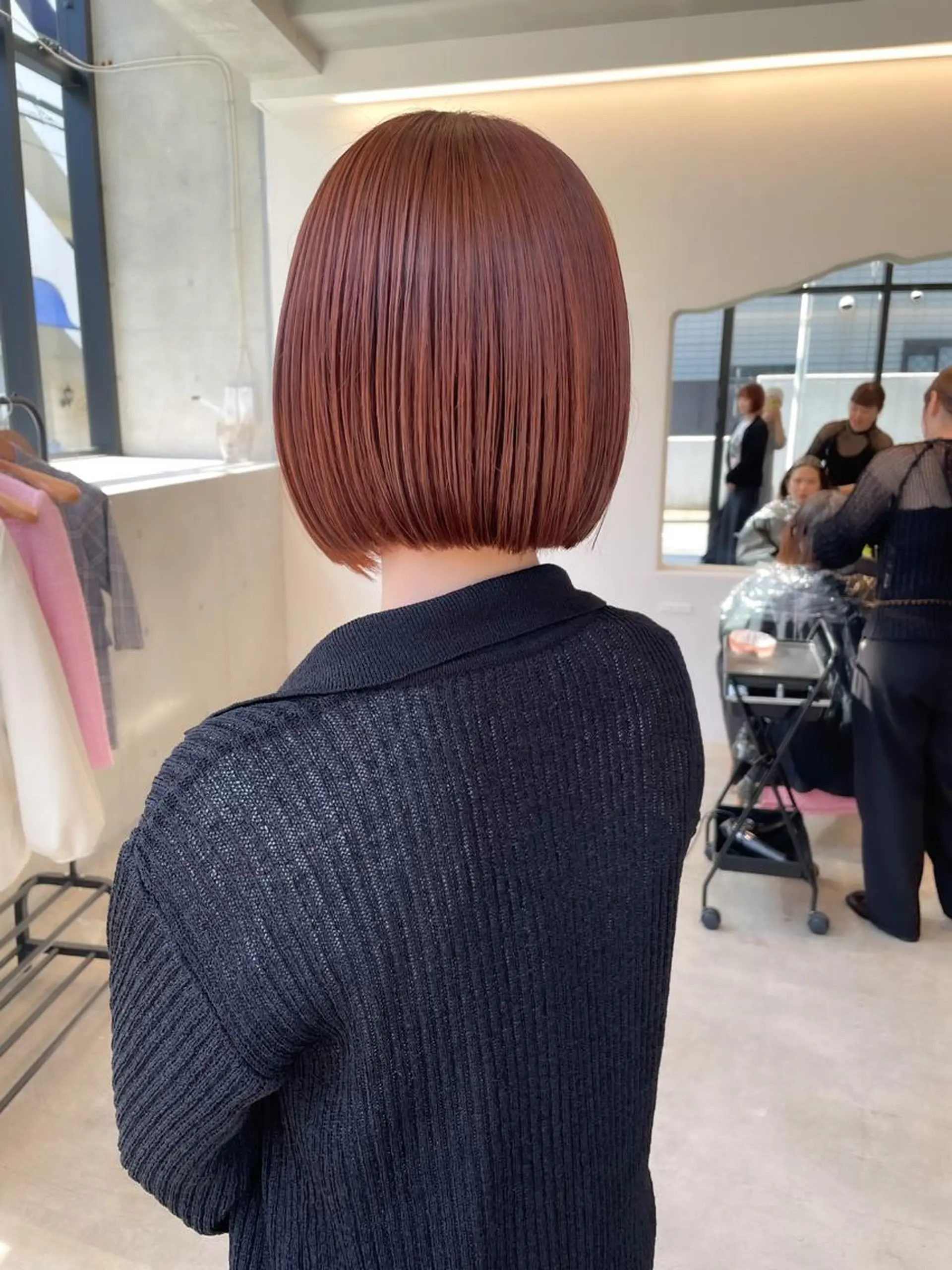 ショート カラー ヘアアレンジ ミニボブ/ブリーチ 🌈MISATOのヘアスタイル