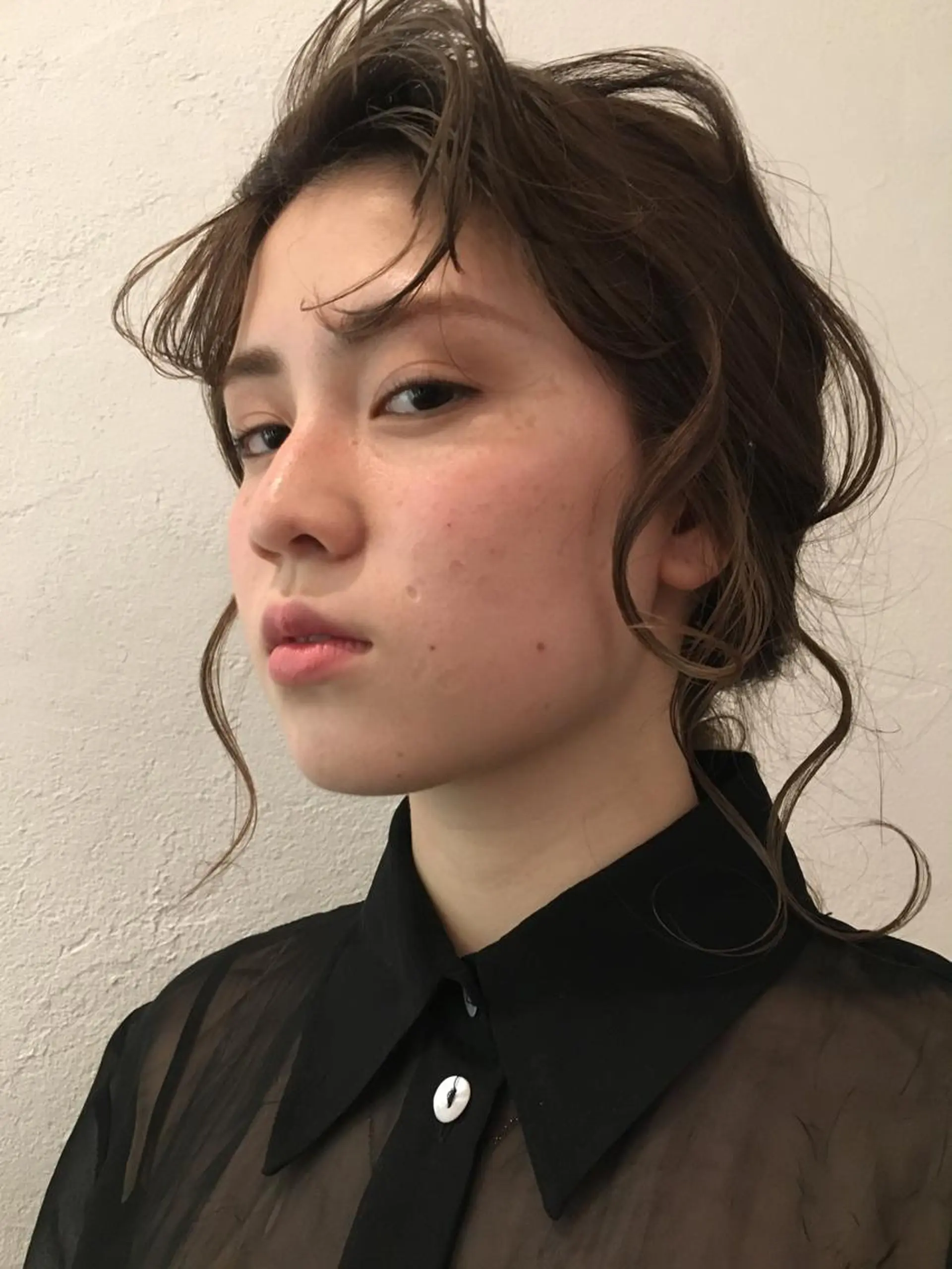 セミロング カラー BRUNTJET所属・MAEDA MADOKAのヘアスタイル