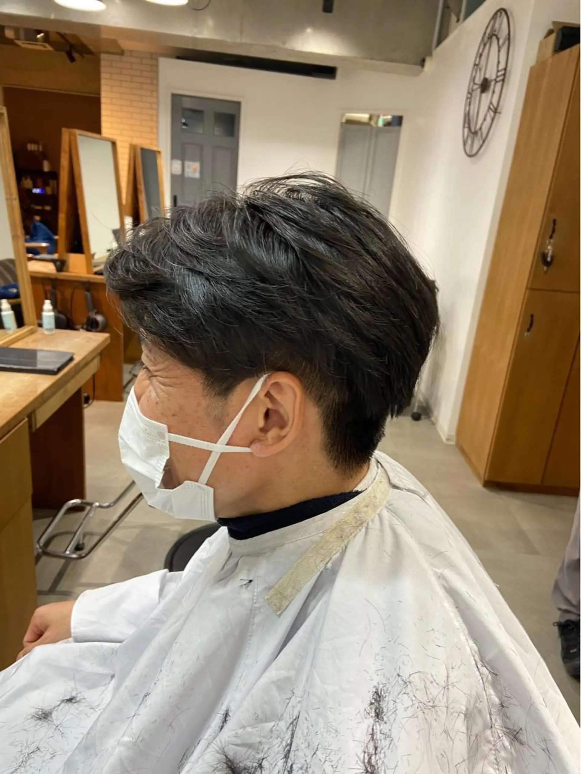 メンズ 安岡美咲✂︎ 艶カラー/髪質改善のヘアスタイル