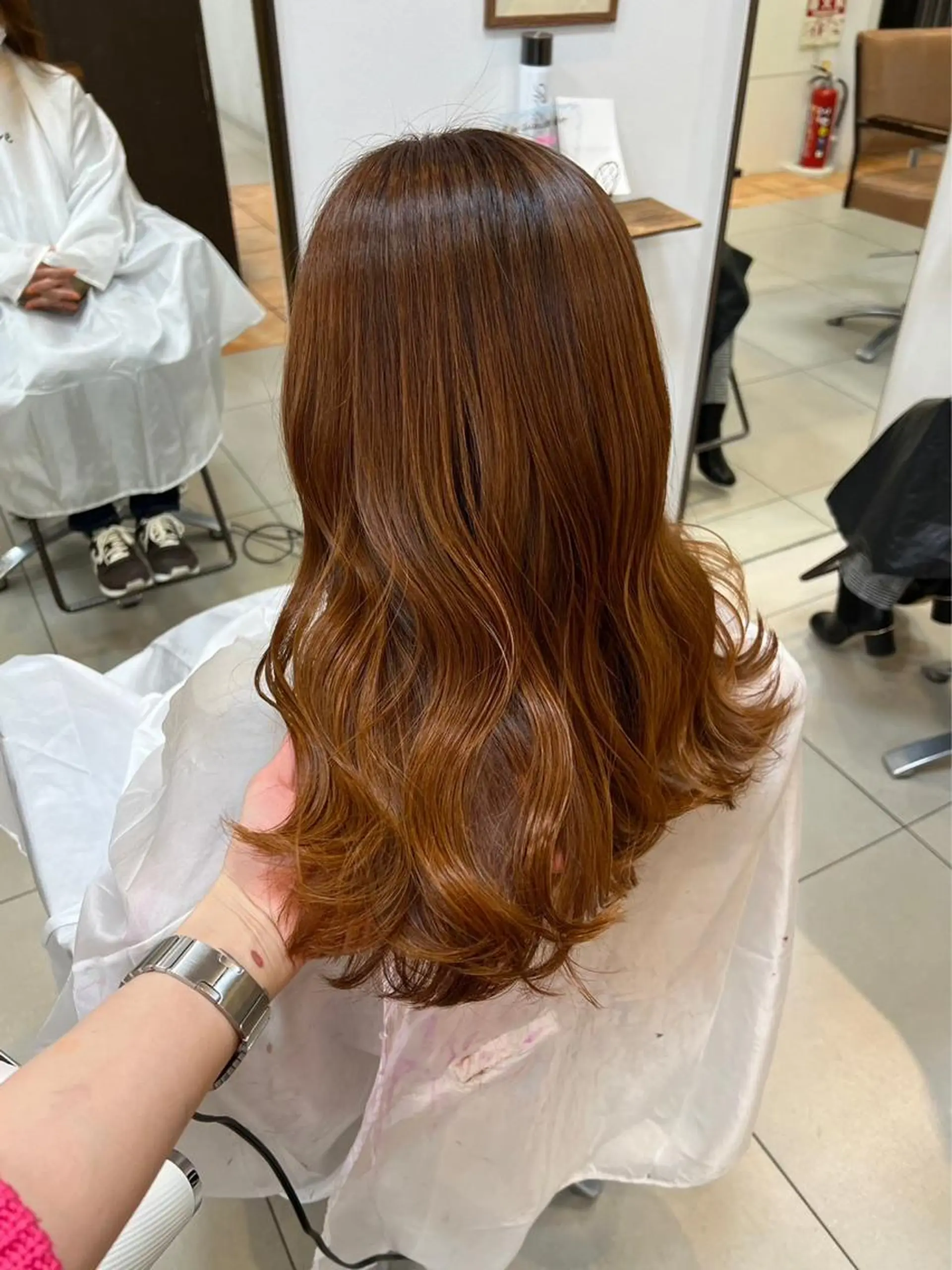 ロング ヘアカラー 池田菜摘 モデル募集中🌟のヘアスタイル