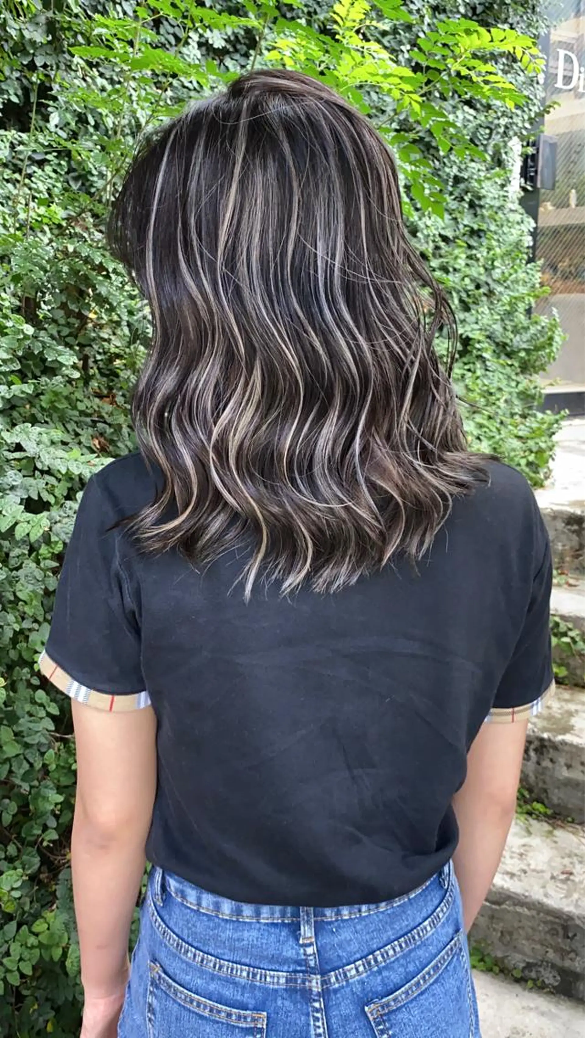 ロング 韓国／ハッシュカット ／透明感カラー／金野のヘアスタイル