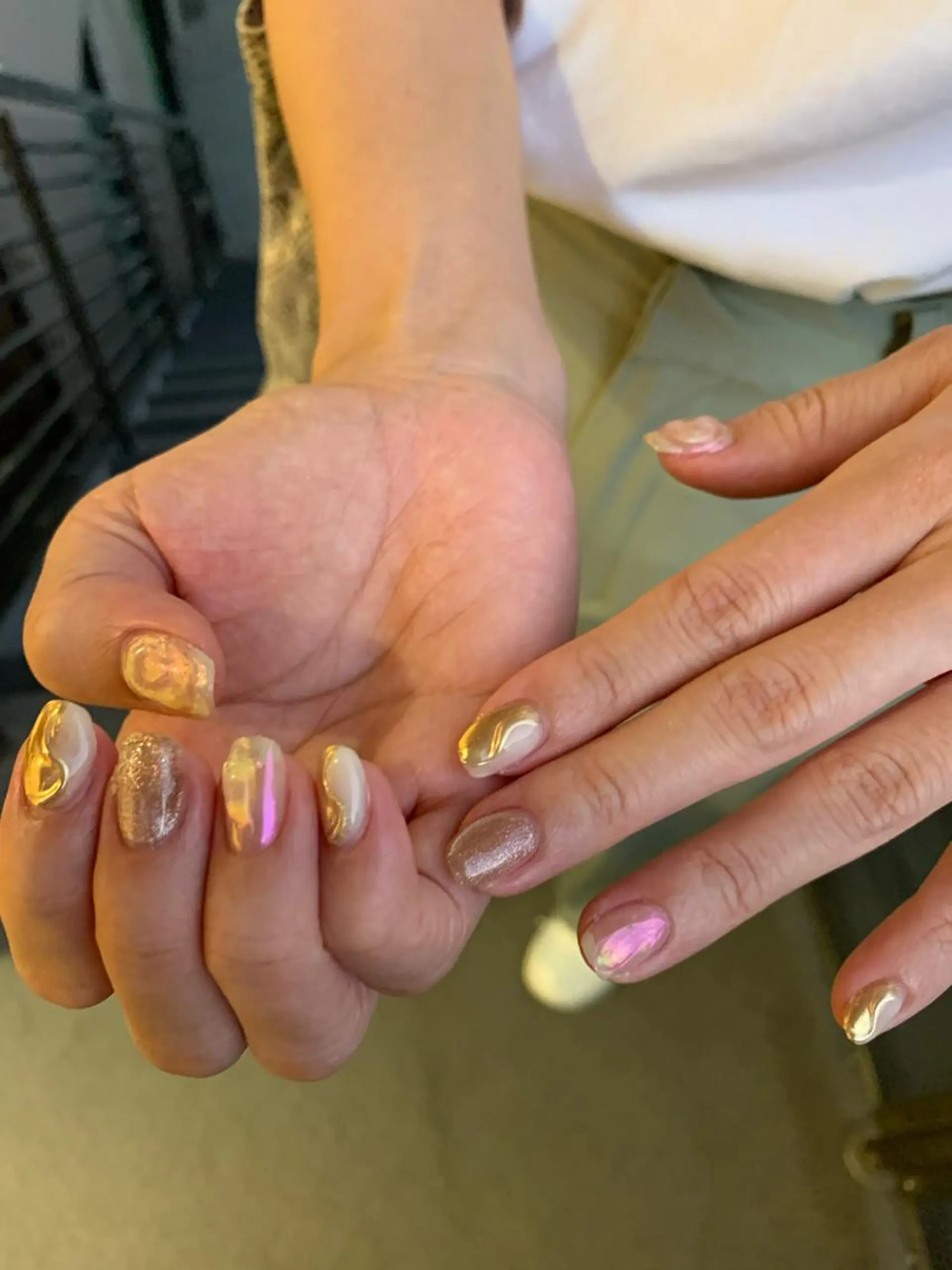 ネイル ニュアンスネイル マキノ ユイのネイルデザイン