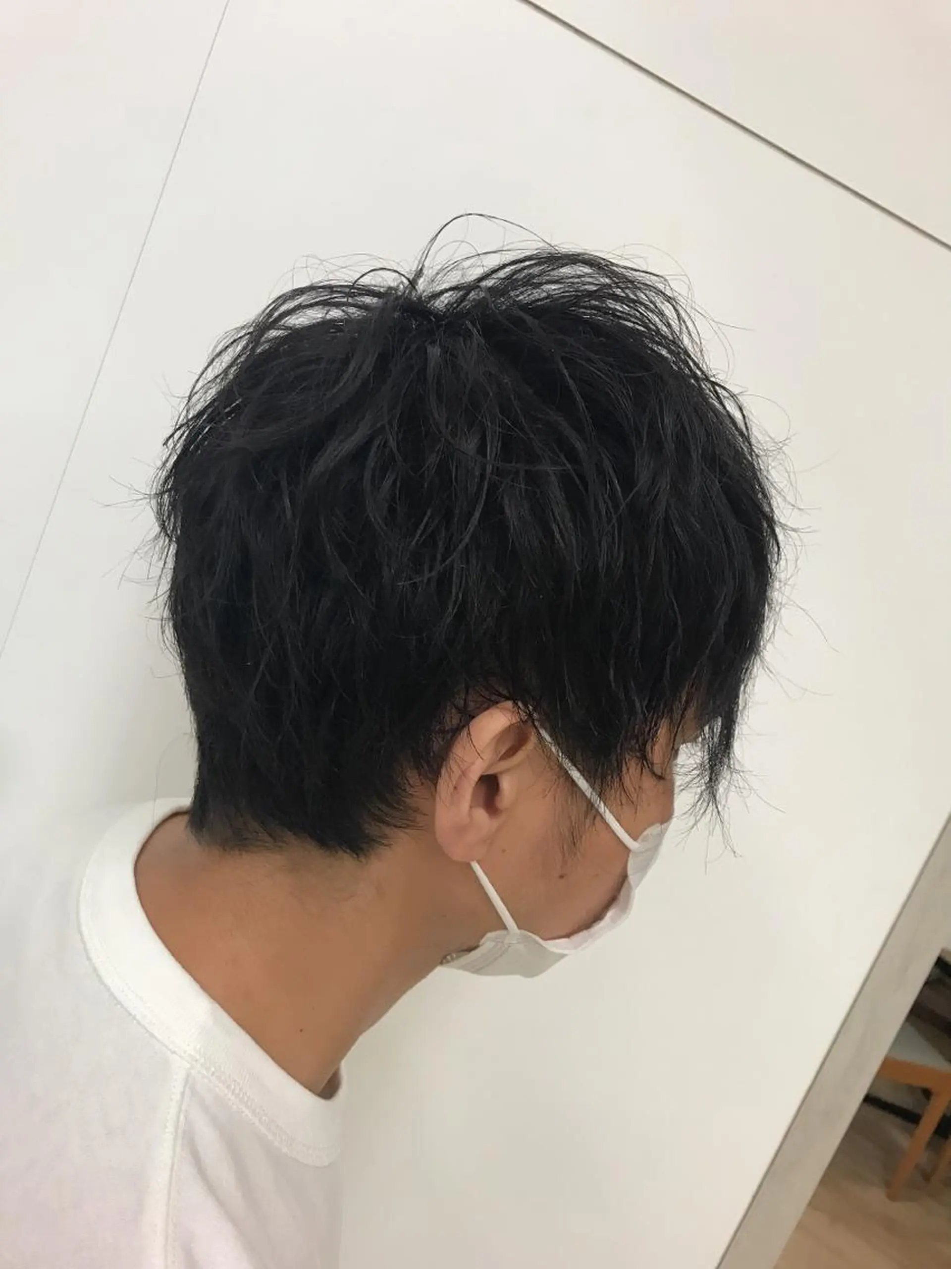 メンズ メンズパーマ カット 野々村 麻由のヘアスタイル