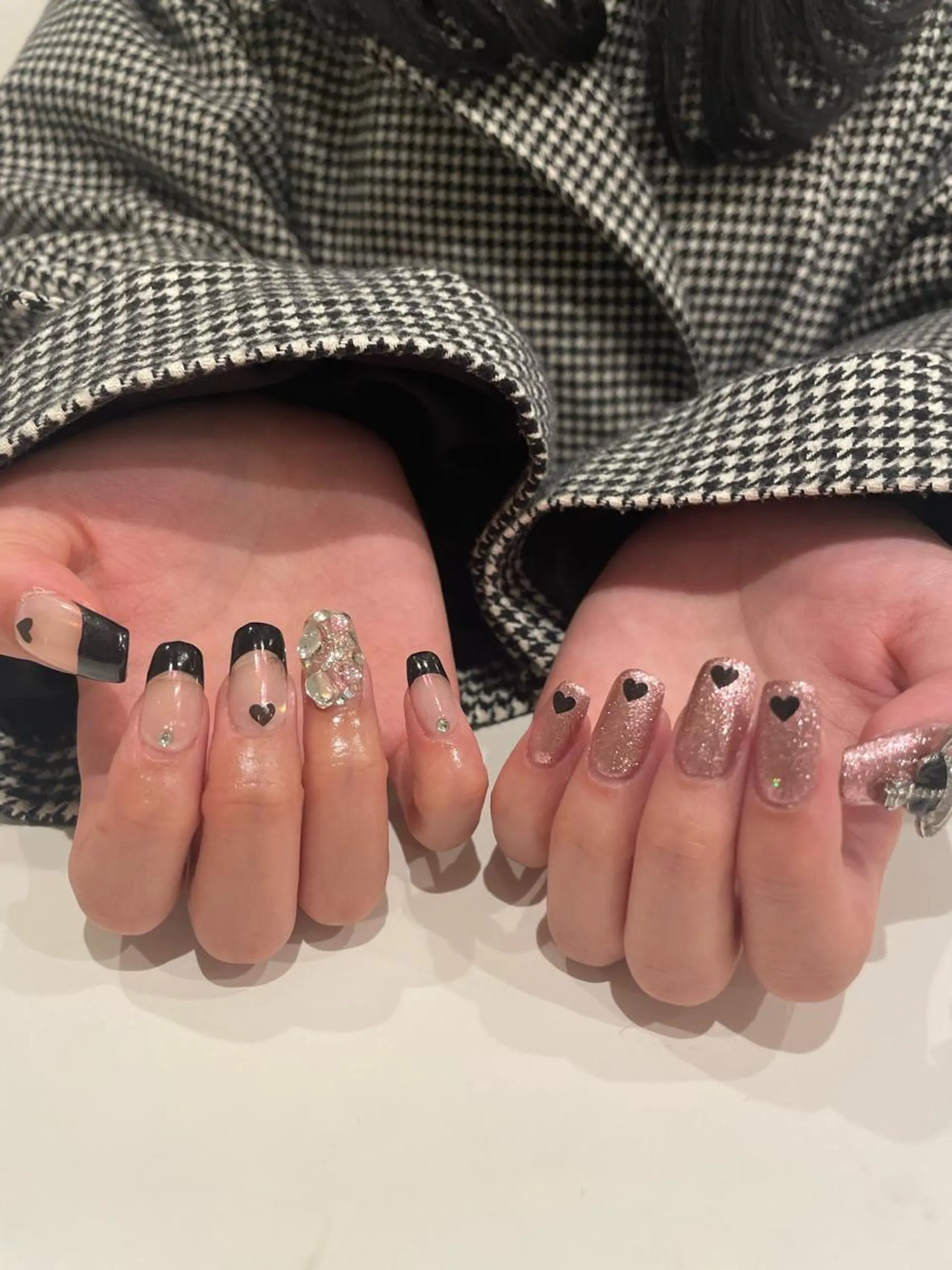 ネイル 束感まつ毛/ネイル/ LED♥KIRARAのマツエク・マツパデザイン