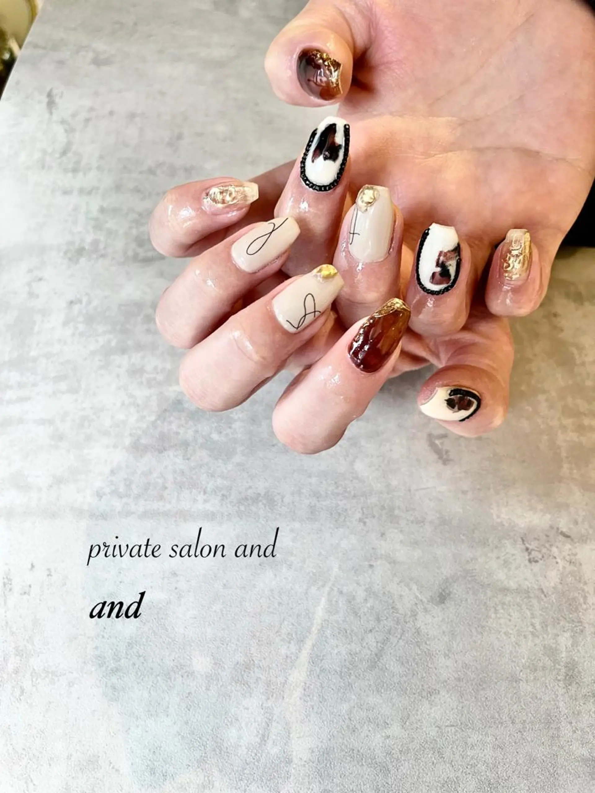 ネイル 土屋 智子のネイルデザイン