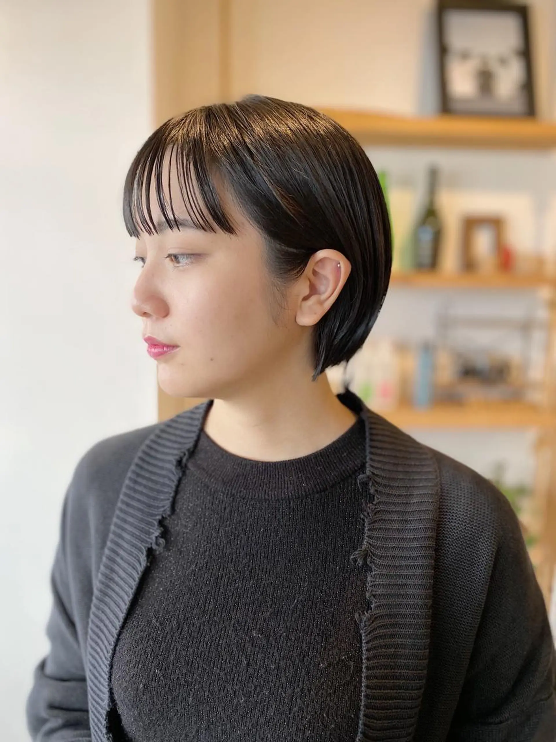 ショート カラー ノグチ ユウキ/ボブのヘアスタイル