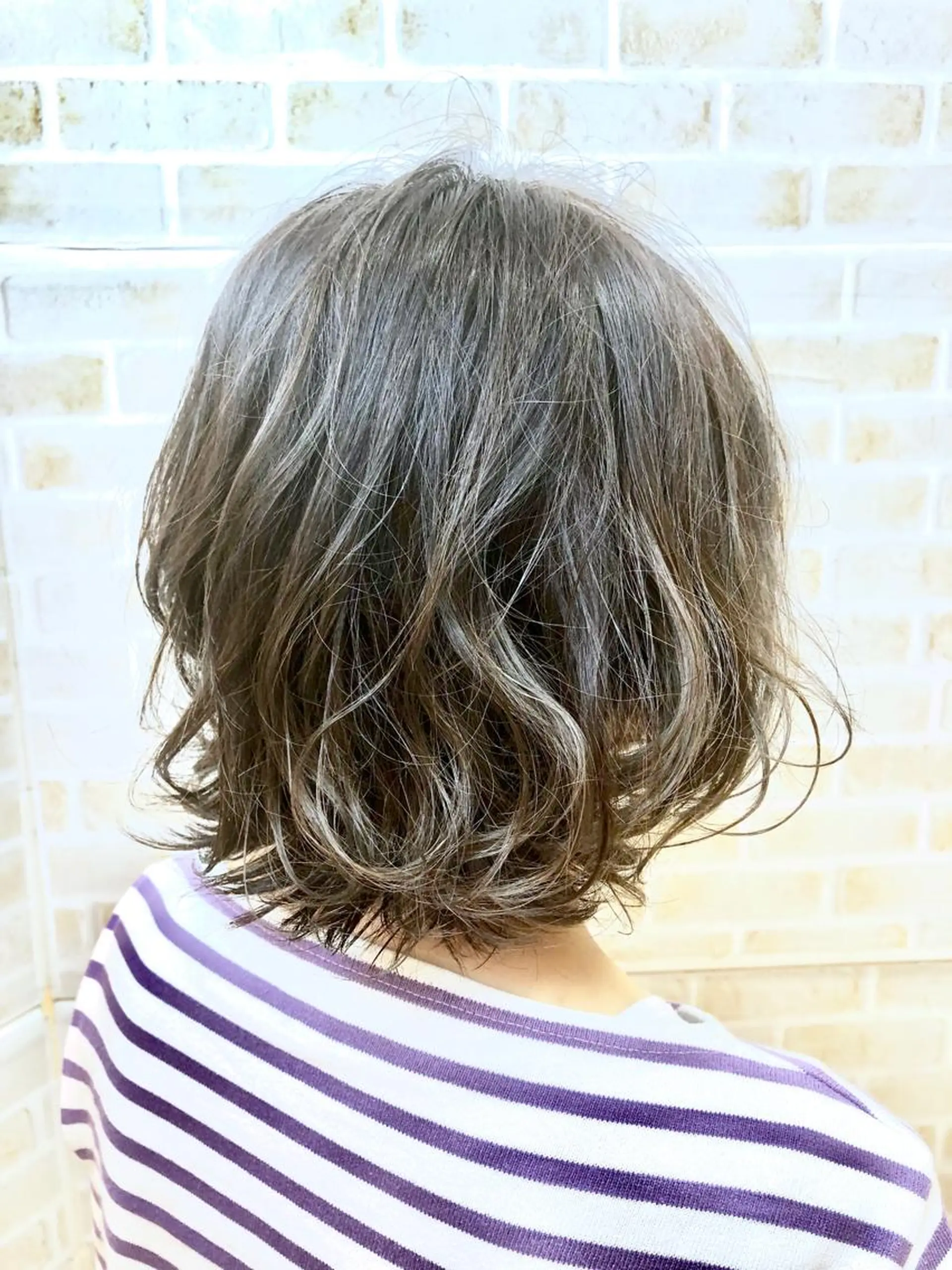 ミディアム カラー 透明感カラー グラデーションカラー グレージュ カット ヘアカラー トリートメント 🌈ぷる艶カラー🌈 髪質改善👑柳沼尚貴のヘアスタイル