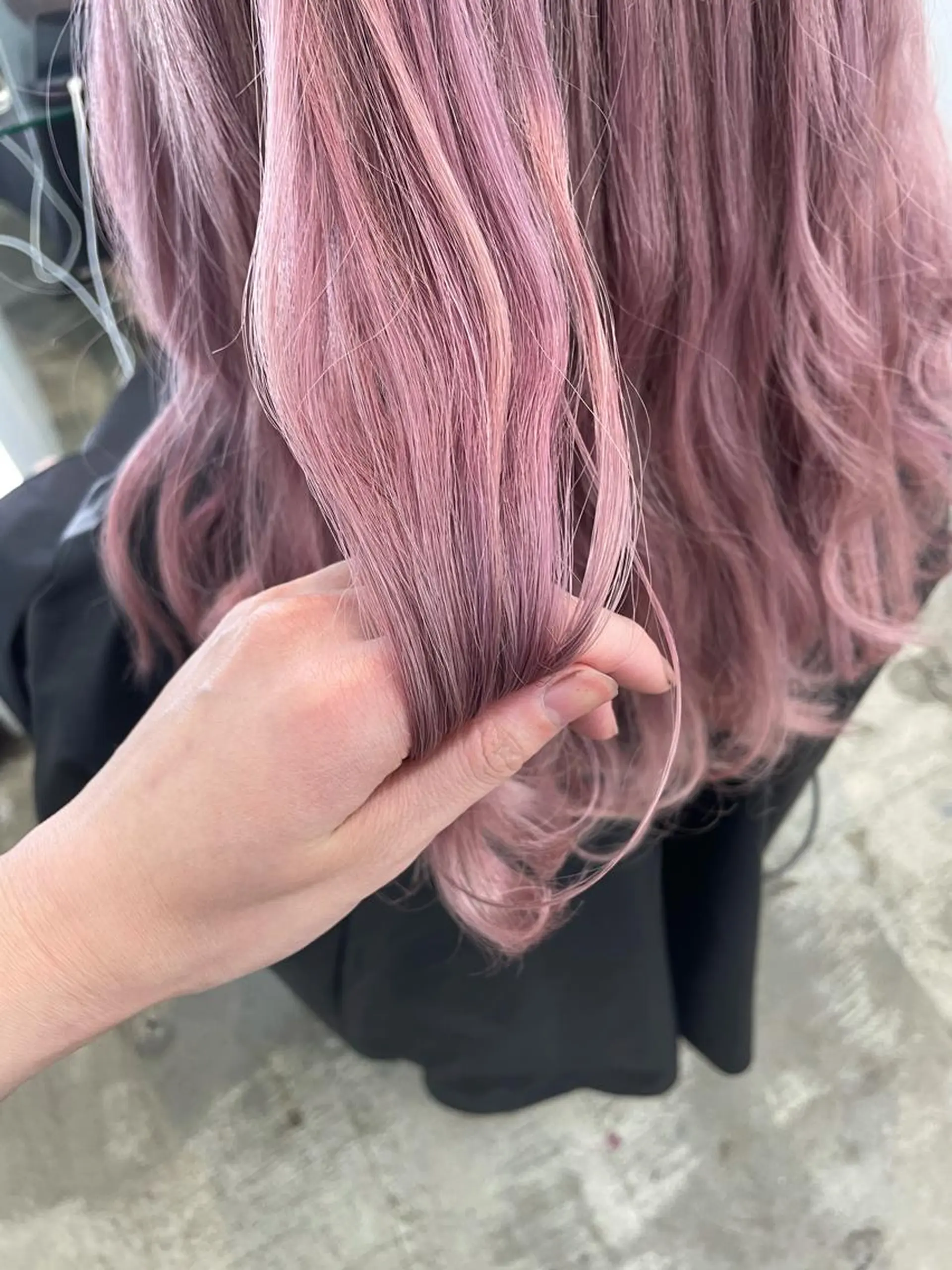 ロング カラー 韓国×網紅ヘア 🤍りん🤍のヘアスタイル