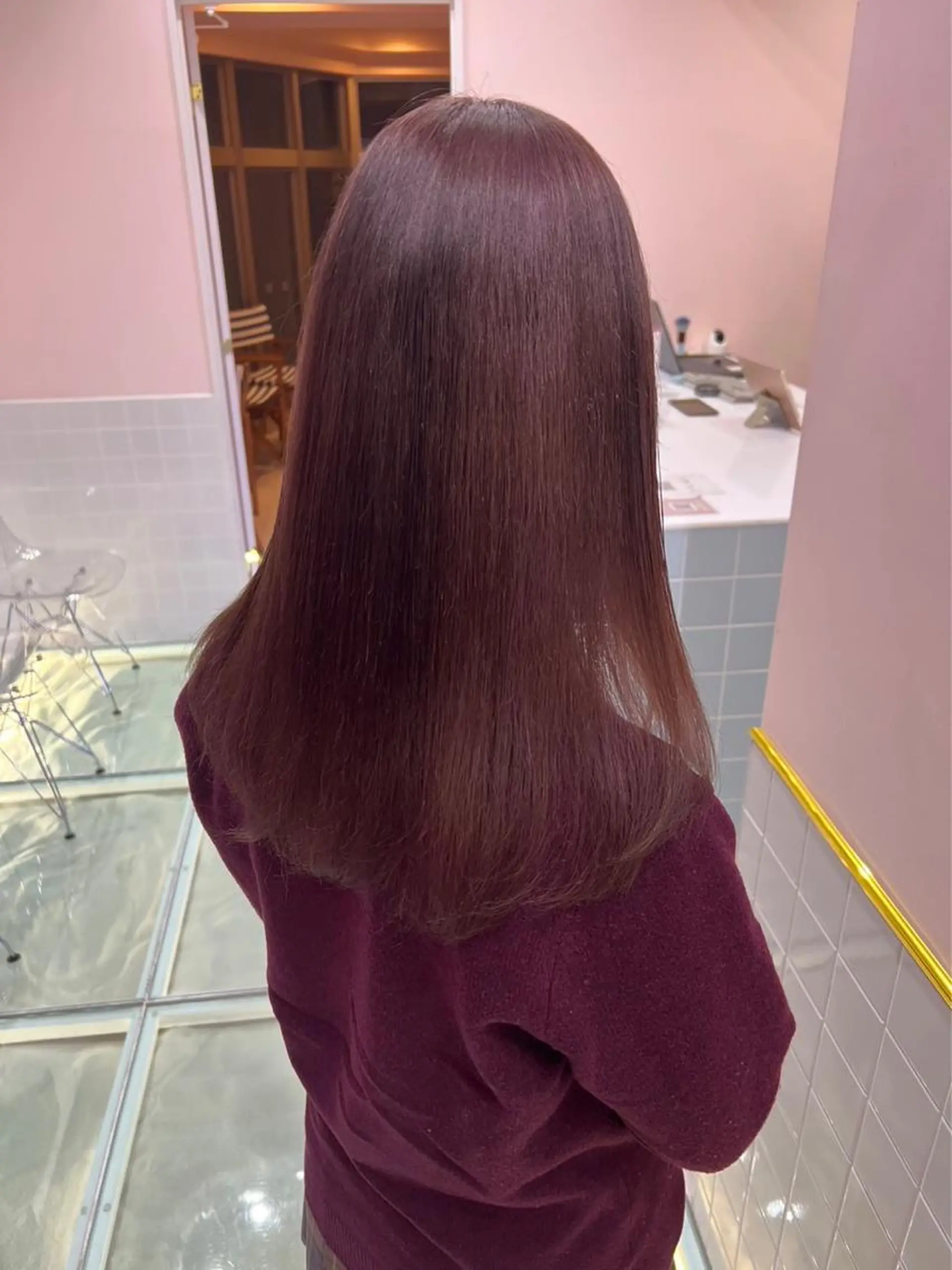 カラー ヘアアレンジ ヘアカラー トリートメント ヘアセット 🎀暖色カラー🎀 ♡yurika♡のヘアスタイル