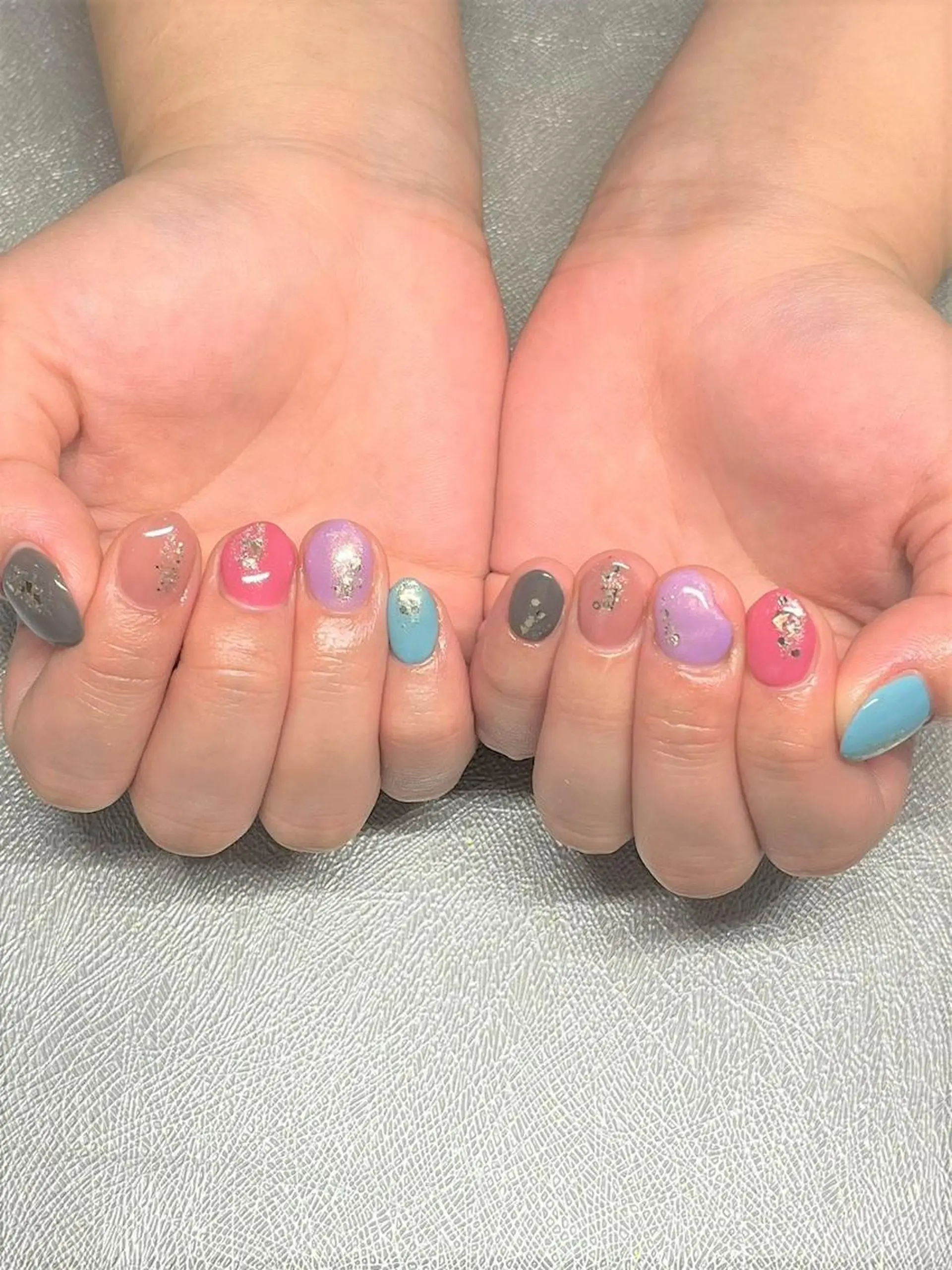 ネイル ラメ(グリッター) ハンドネイル RIZE NAILのネイルデザイン