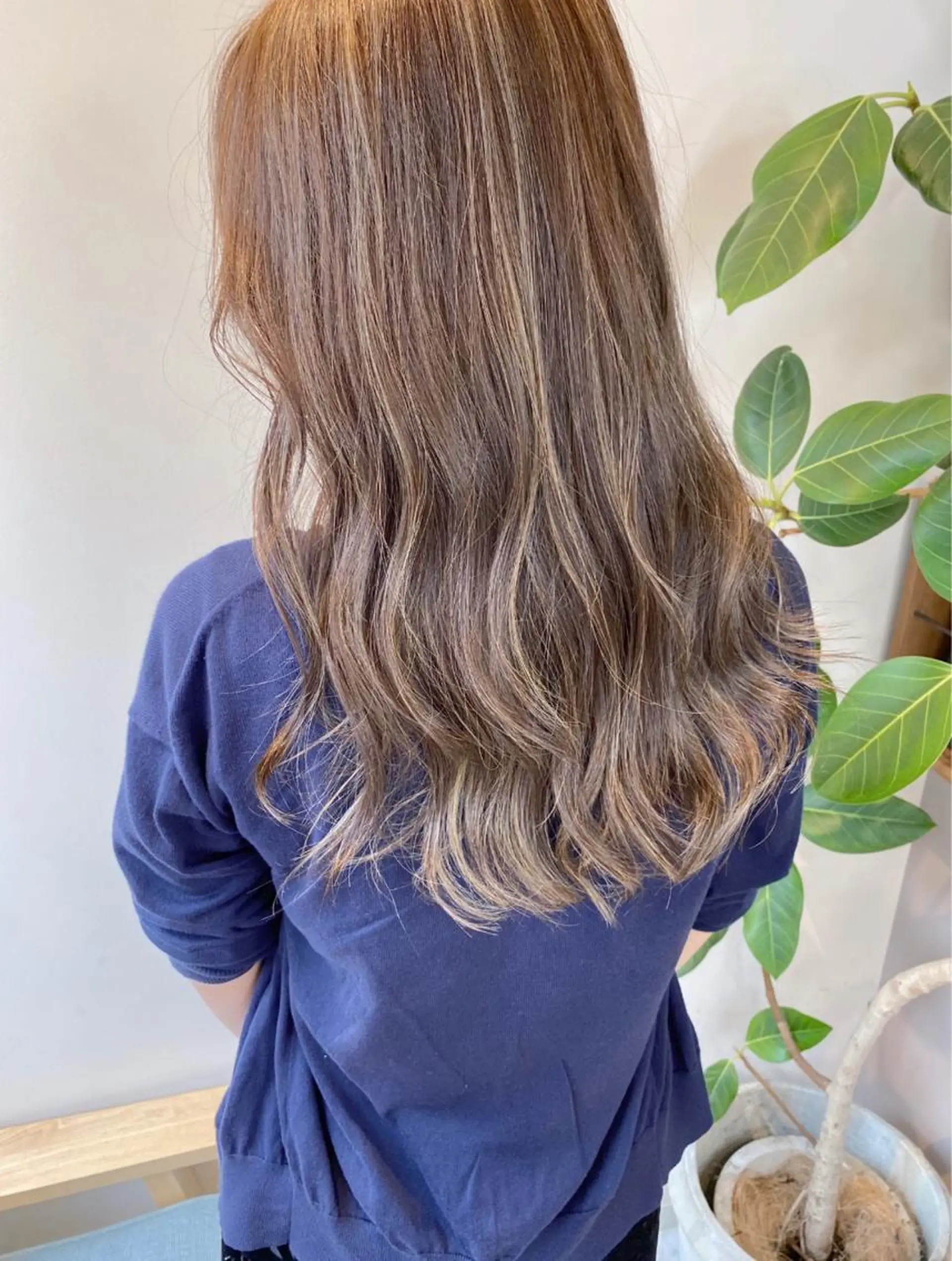 ミディアム カット ヘアカラー トリートメント ヘッドスパ 🇰🇷韓国レイヤー 錦糸町【北山謙三】のヘアスタイル