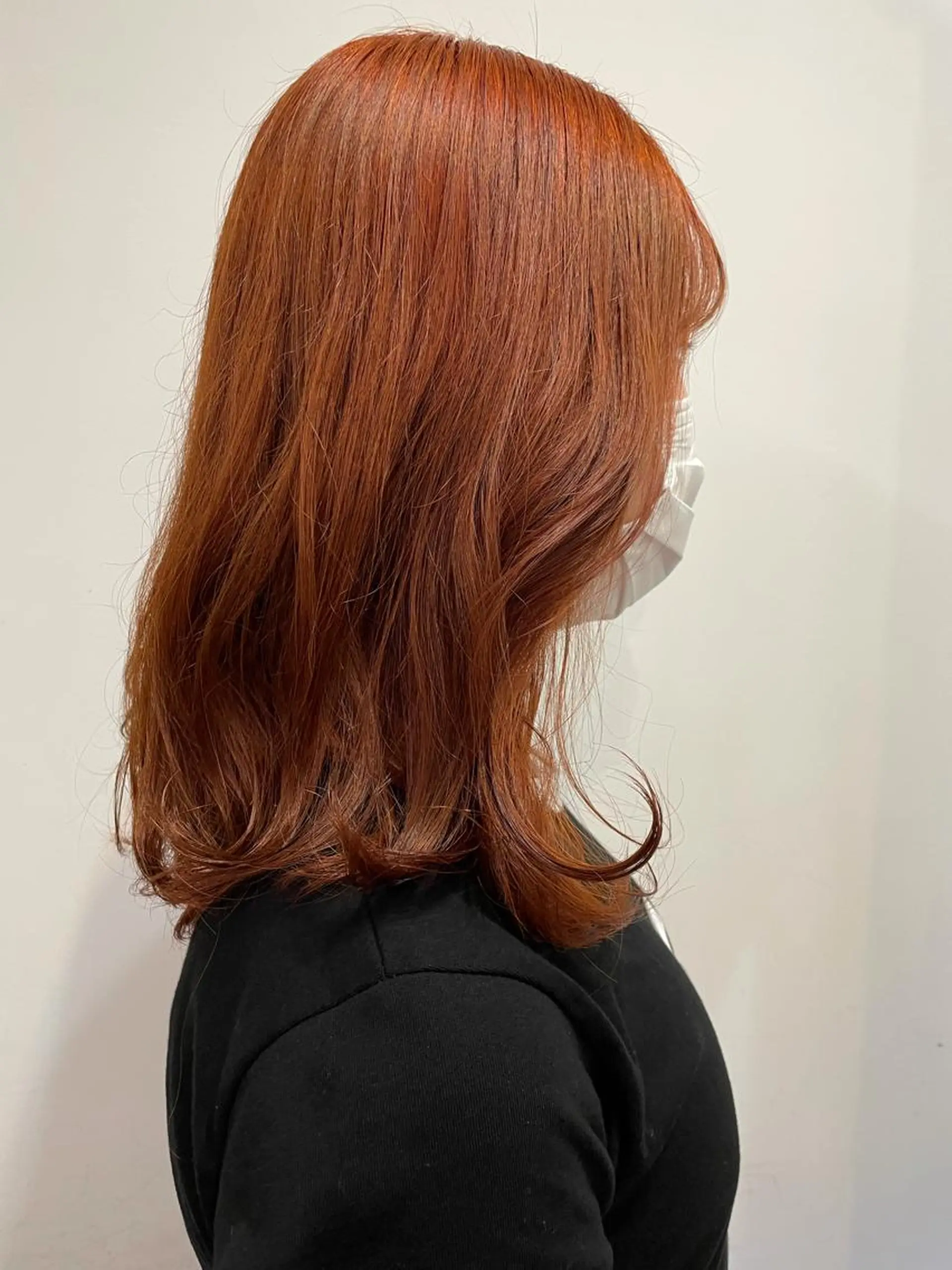 ミディアム カラー ヘアアレンジ satsuki 暖色・ブラウンカラーのヘアスタイル